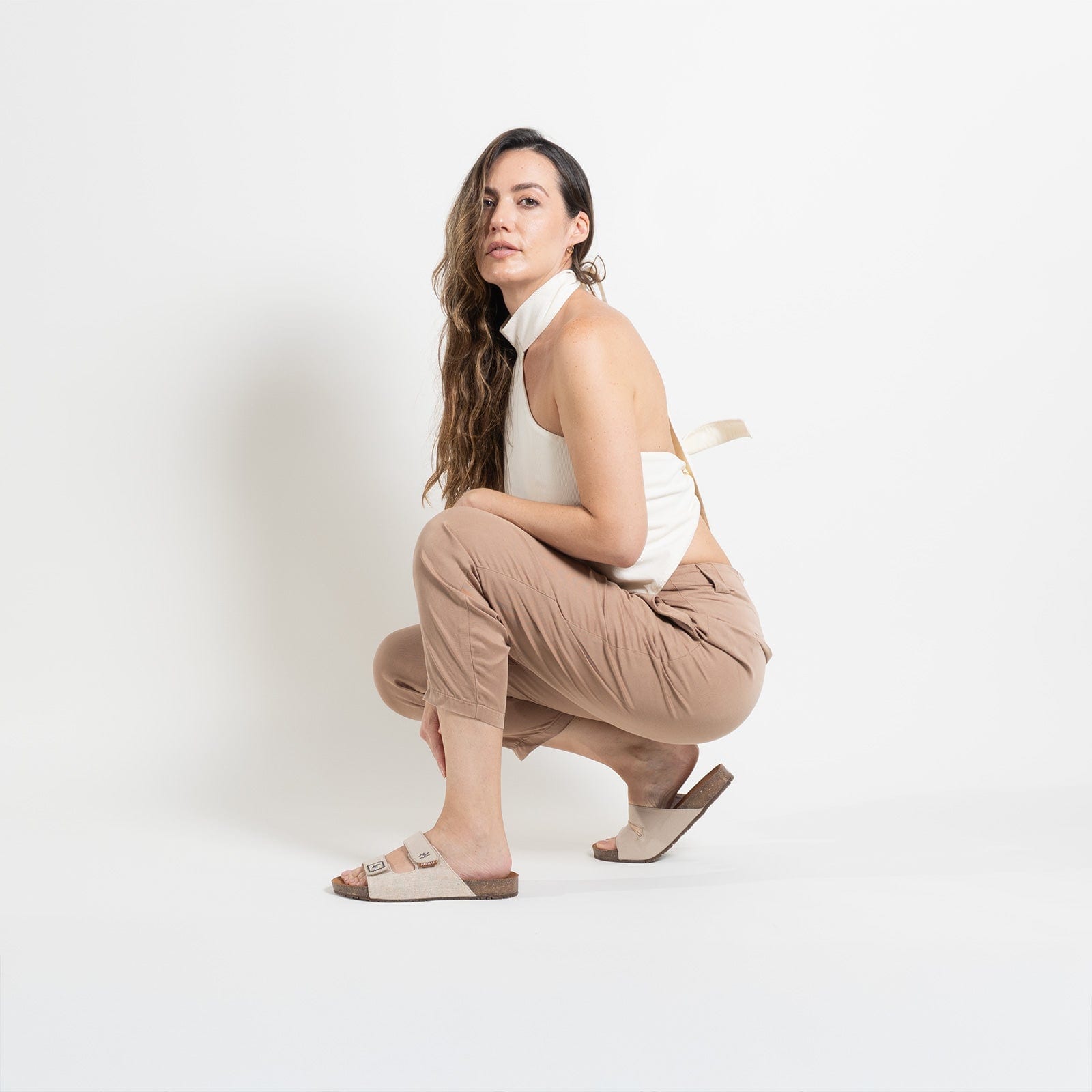 Sandalias "Ruta" Beige - imagen 10