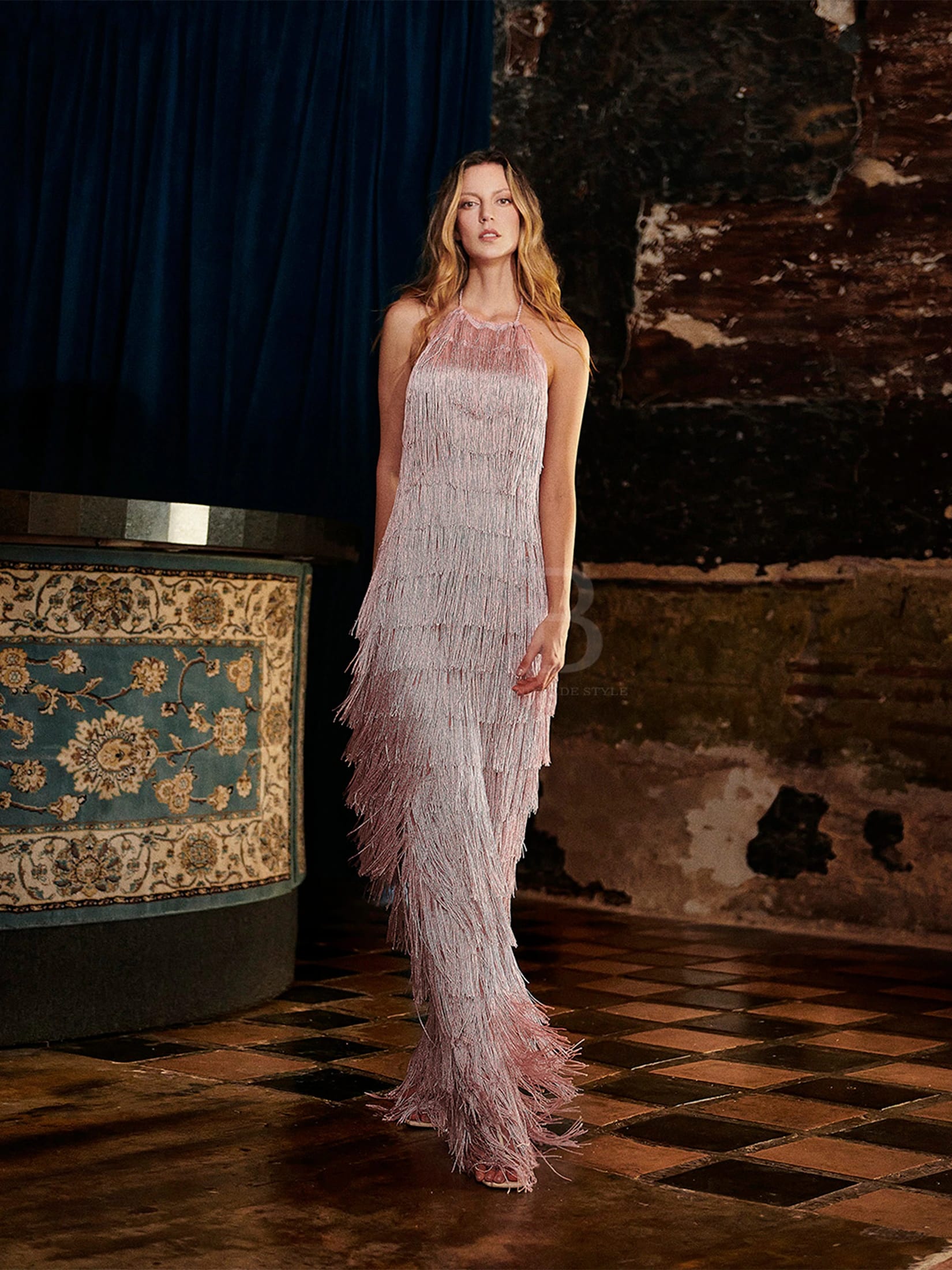 VESTIDO JOYA LARGO - imagen 5