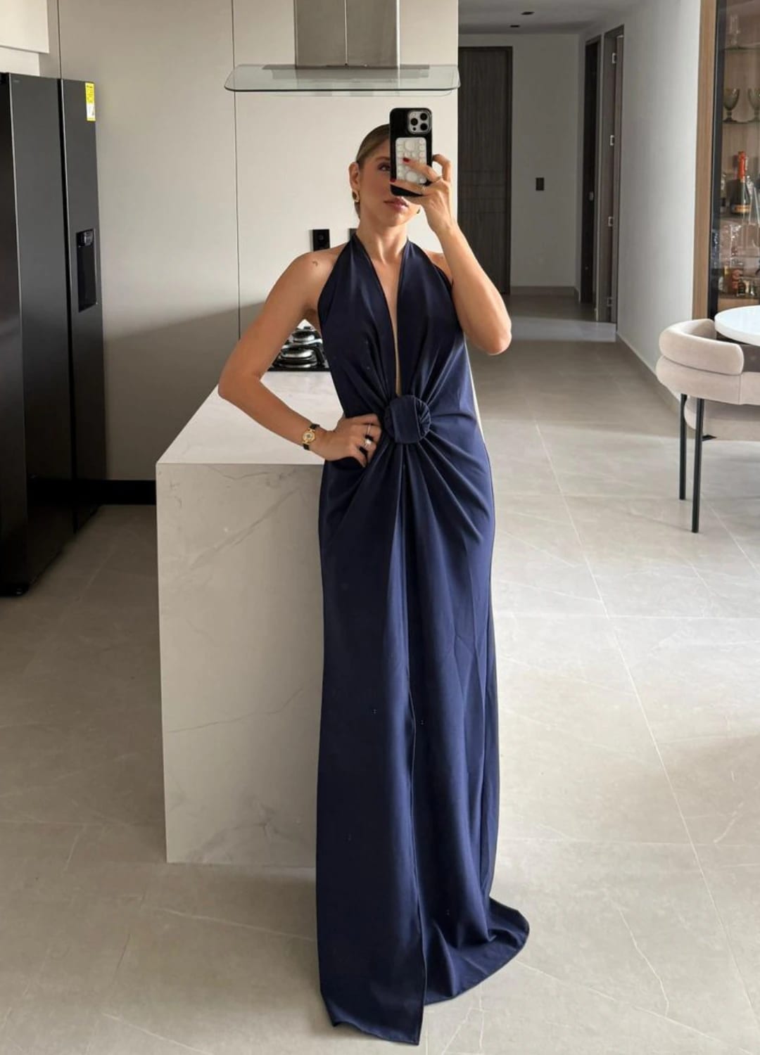 Vestido Teresa Azul - imagen 2