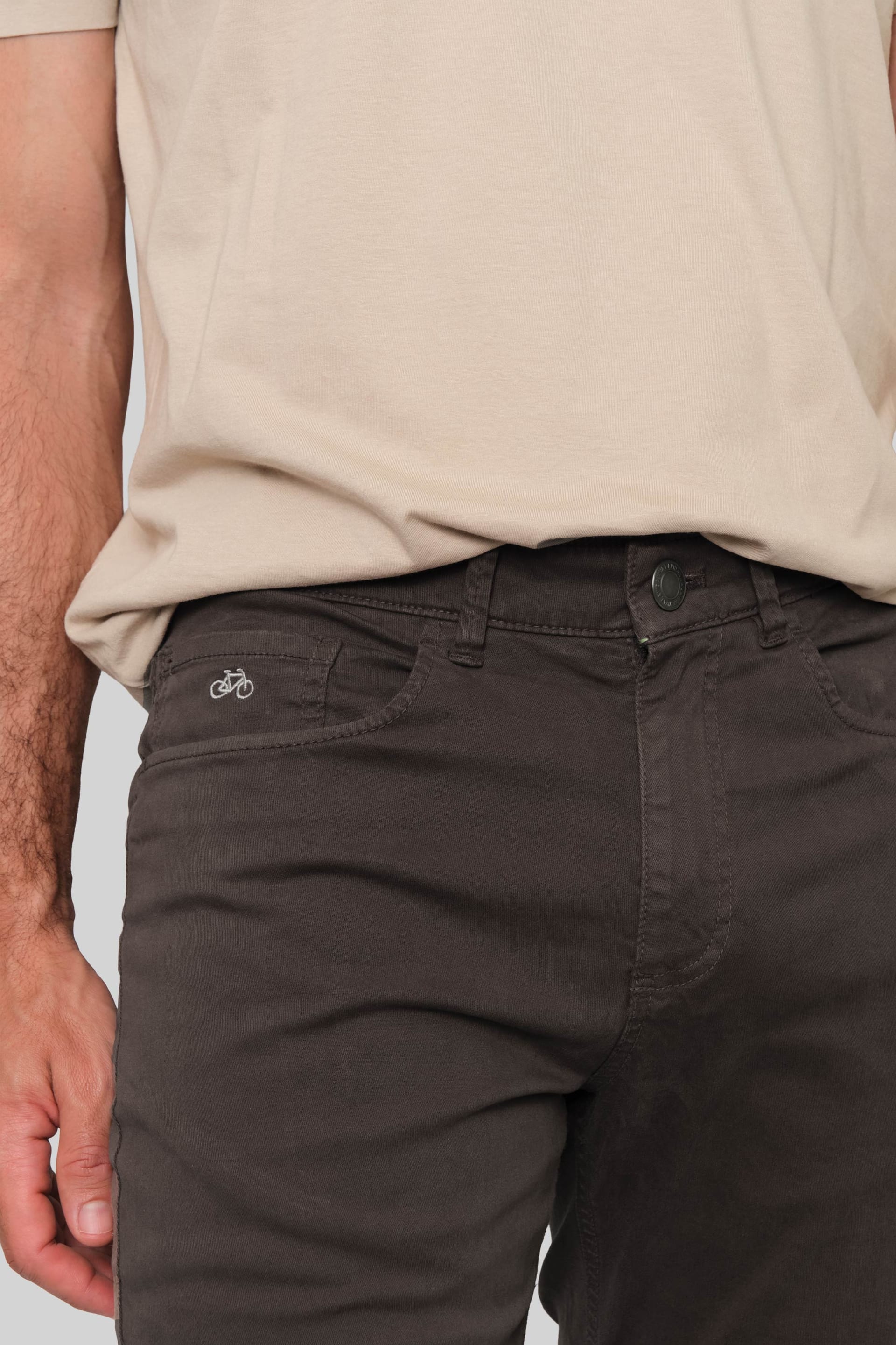 PANTALON 5 BOLSILLOS COFFEE - imagen 3