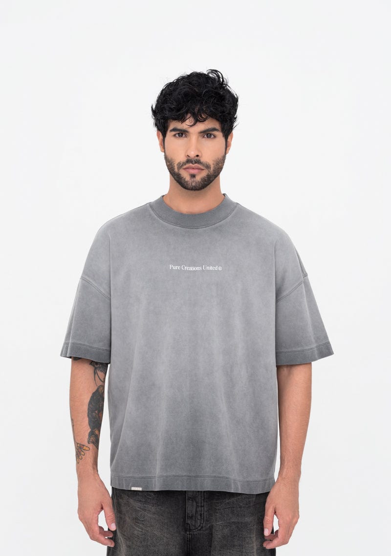 Áurea grey washed t-shirt - imagen 2