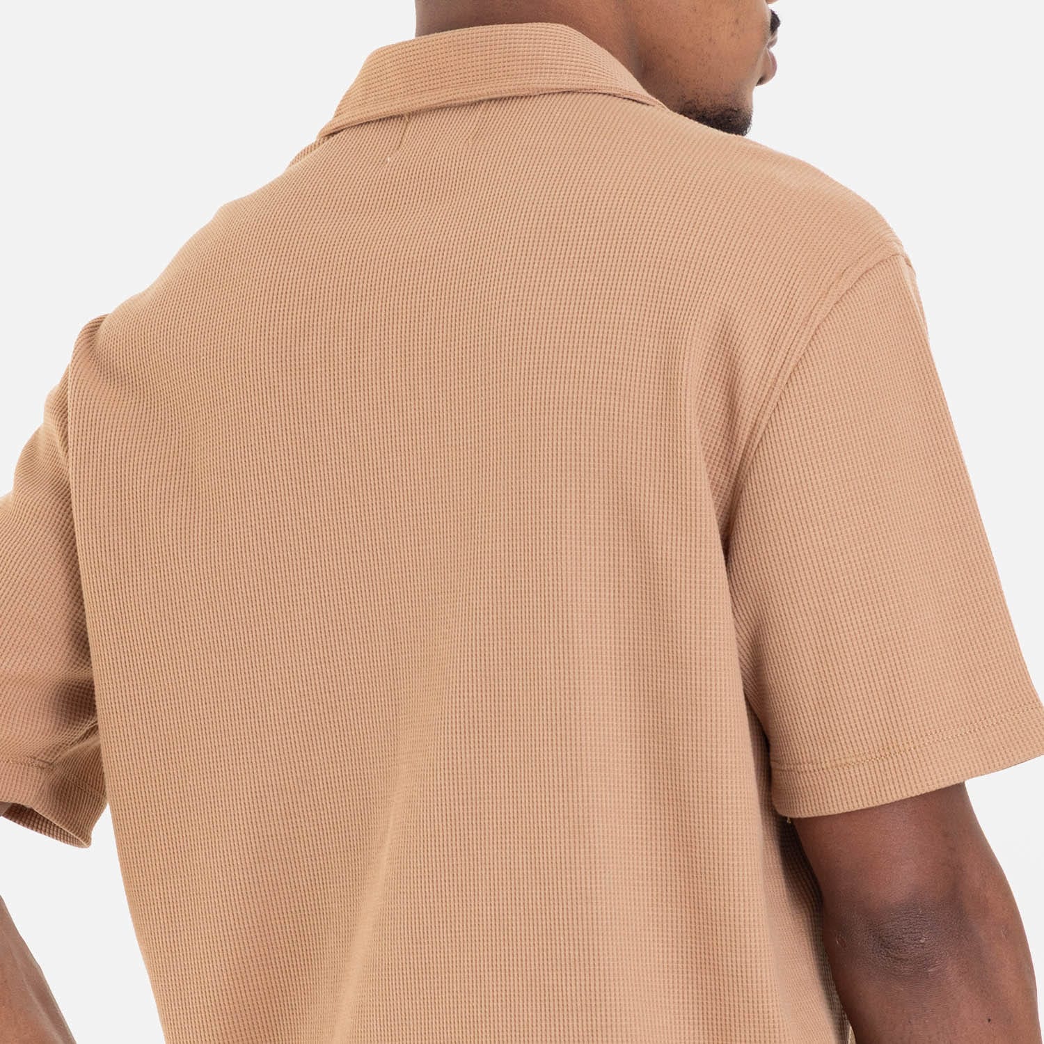 Relaxed Short Sleeve Shirt Mocca - imagen 11