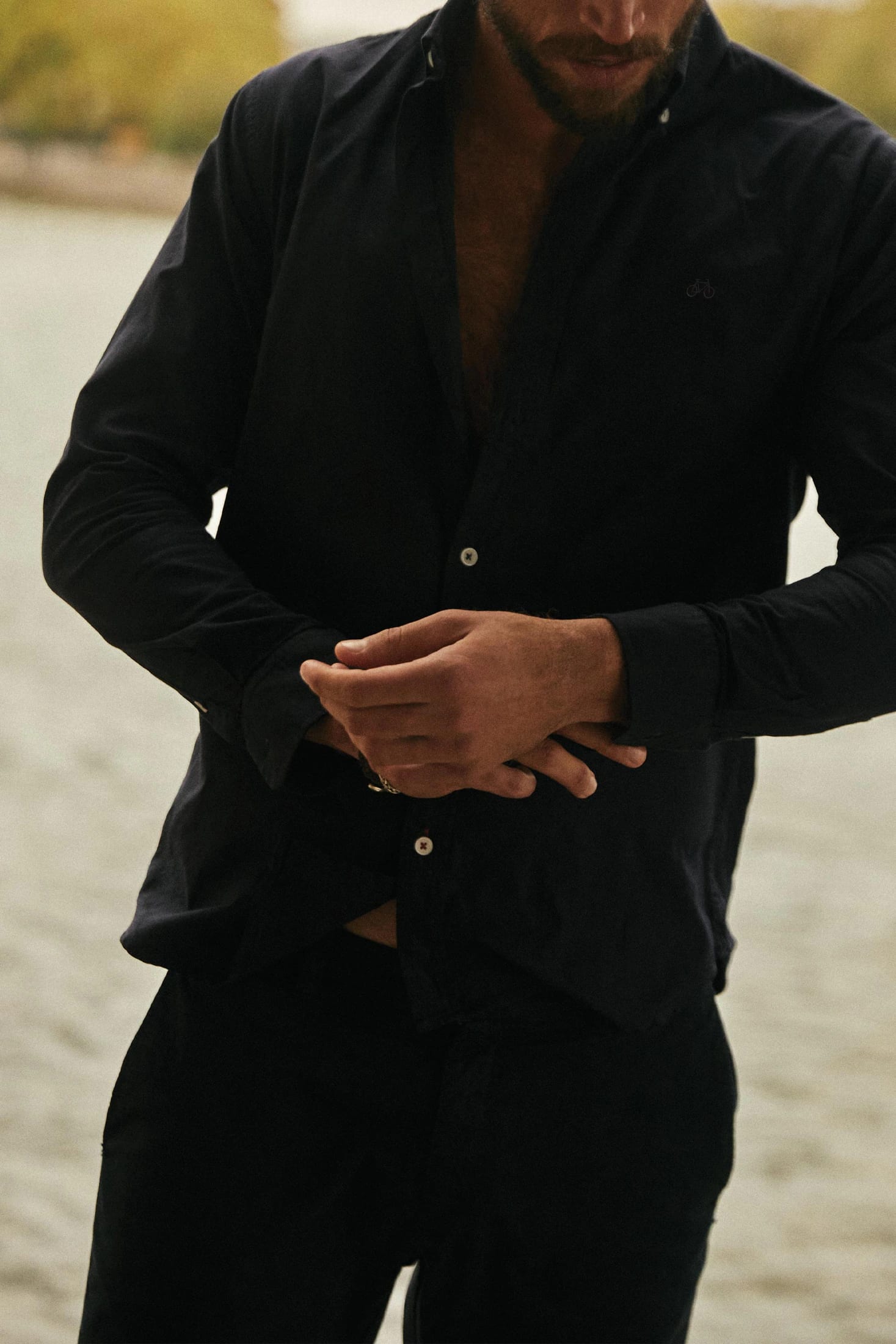 CAMISA OXFORD AZUL NAVY - imagen 2