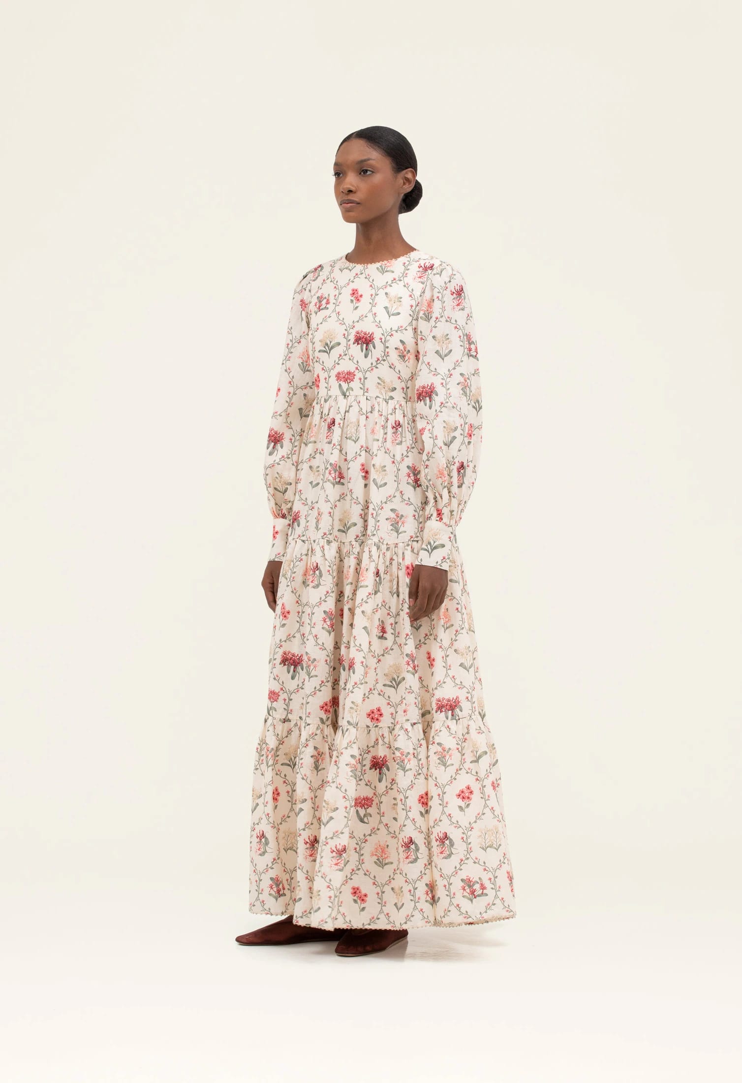 Nuez Orquidea Maxi Dress - imagen 3