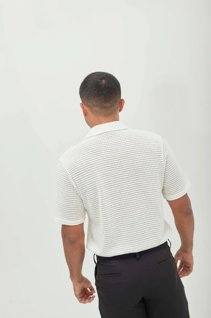 Polo knit Marfil - imagen 4