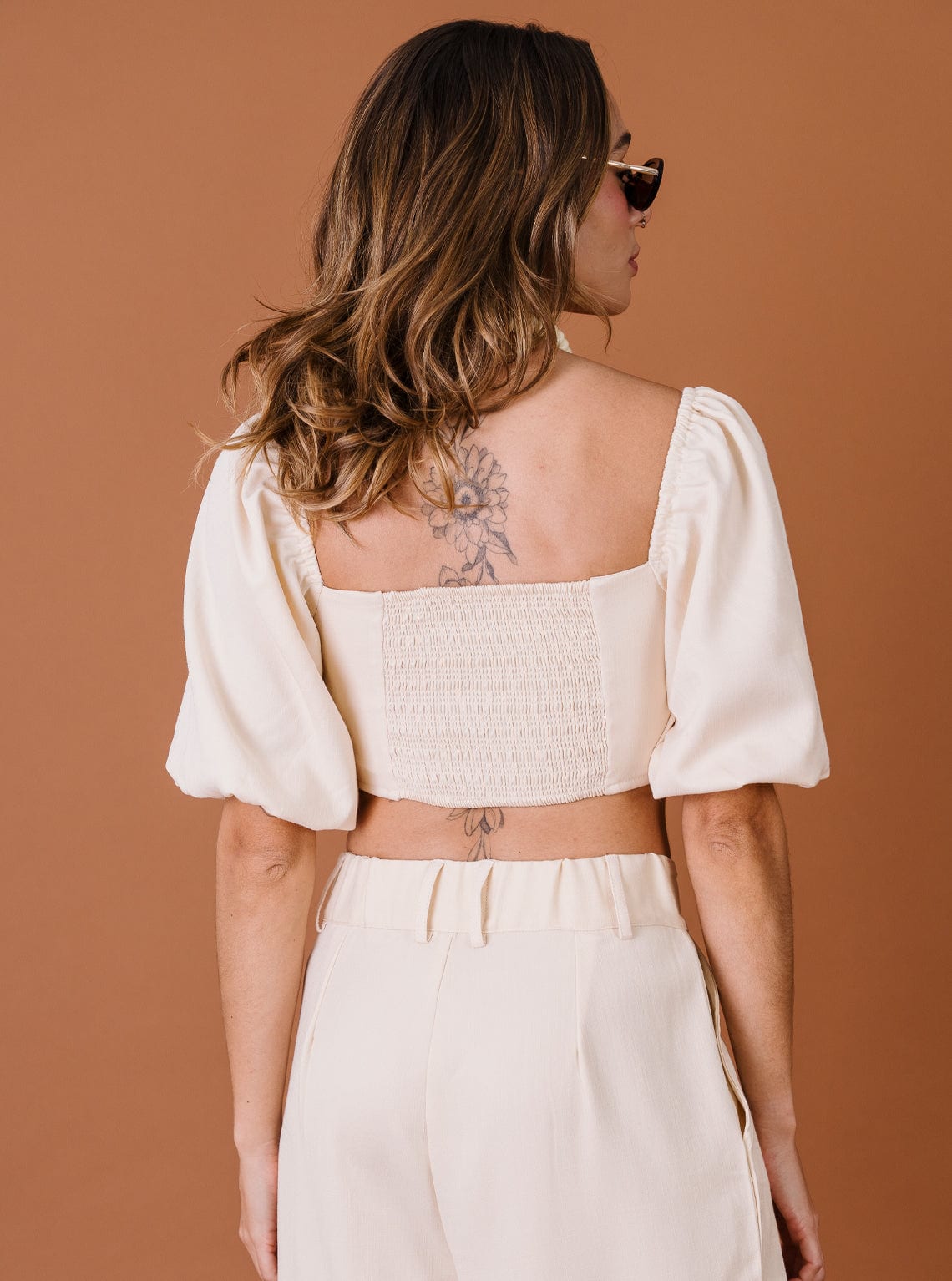 BLUSA CORSET MANTEQUILLA - imagen 4