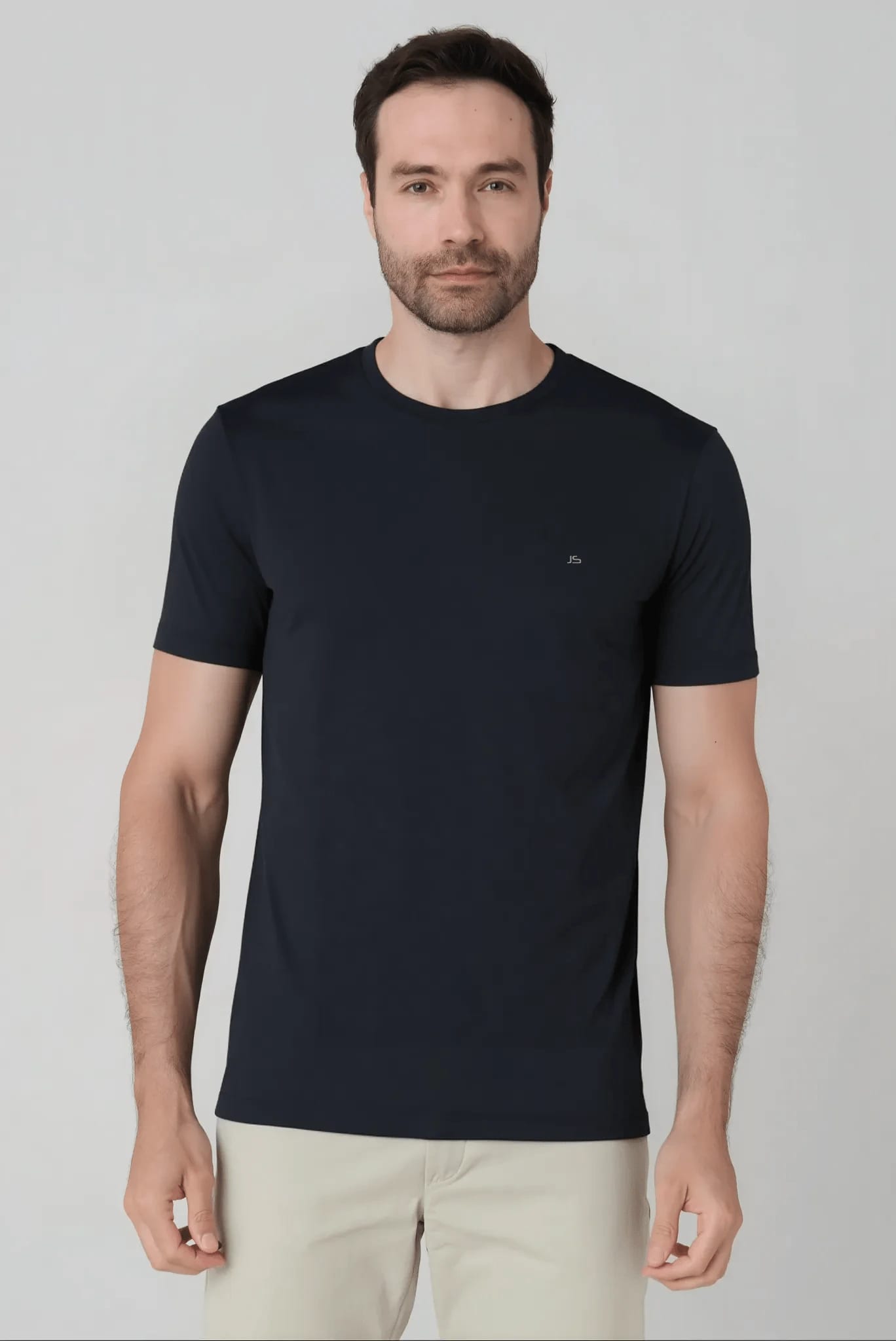 Camiseta cuello redondo para hombre Jon Sonen 020424006 - imagen 3
