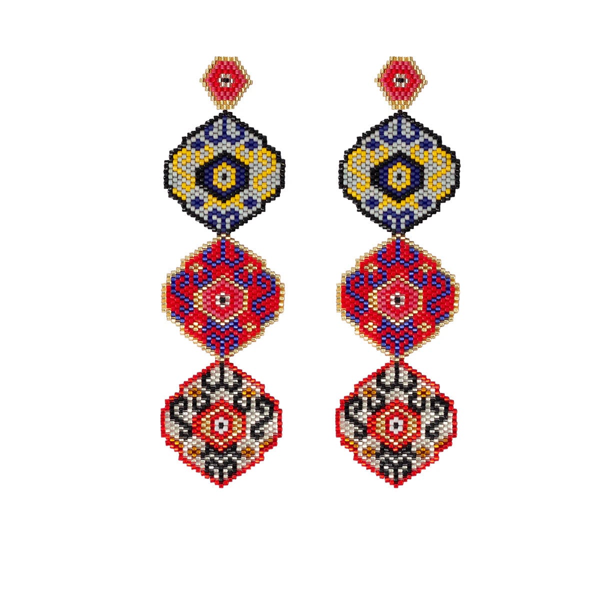 Aretes Rococó Barroco - imagen 1