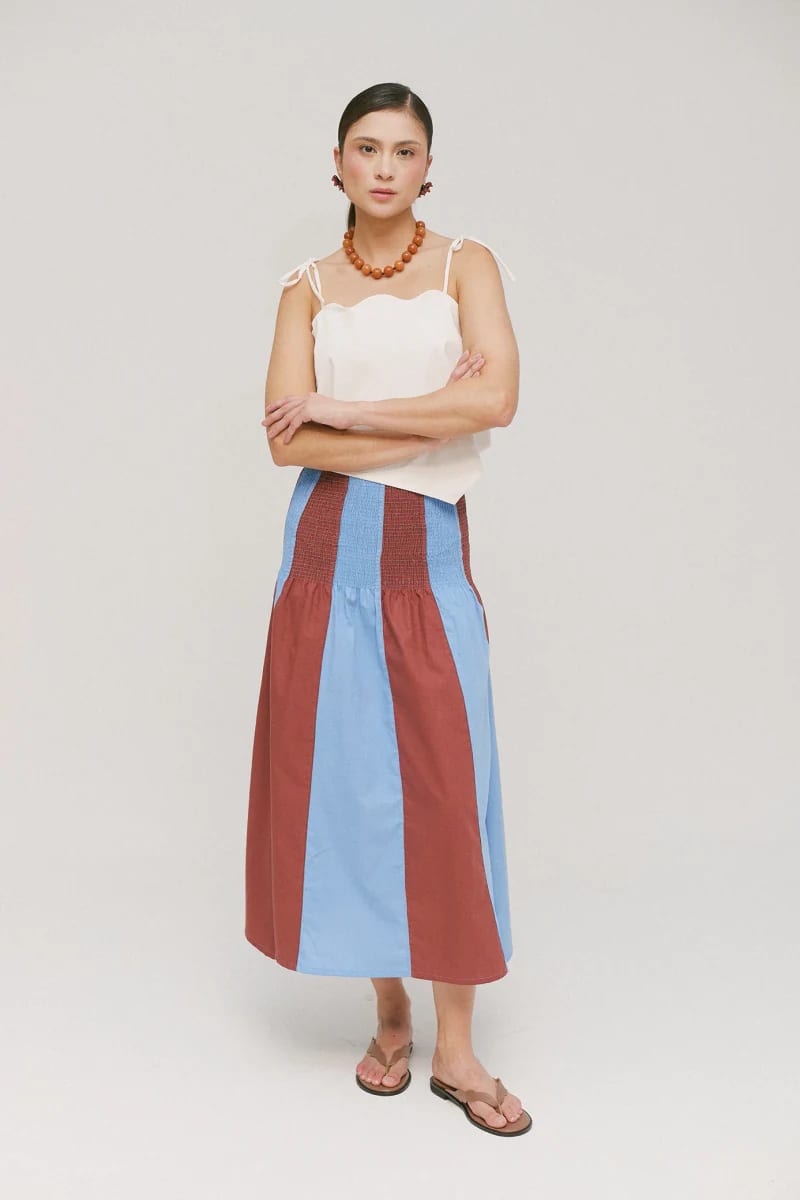 Falda Shirred Luces - imagen 2