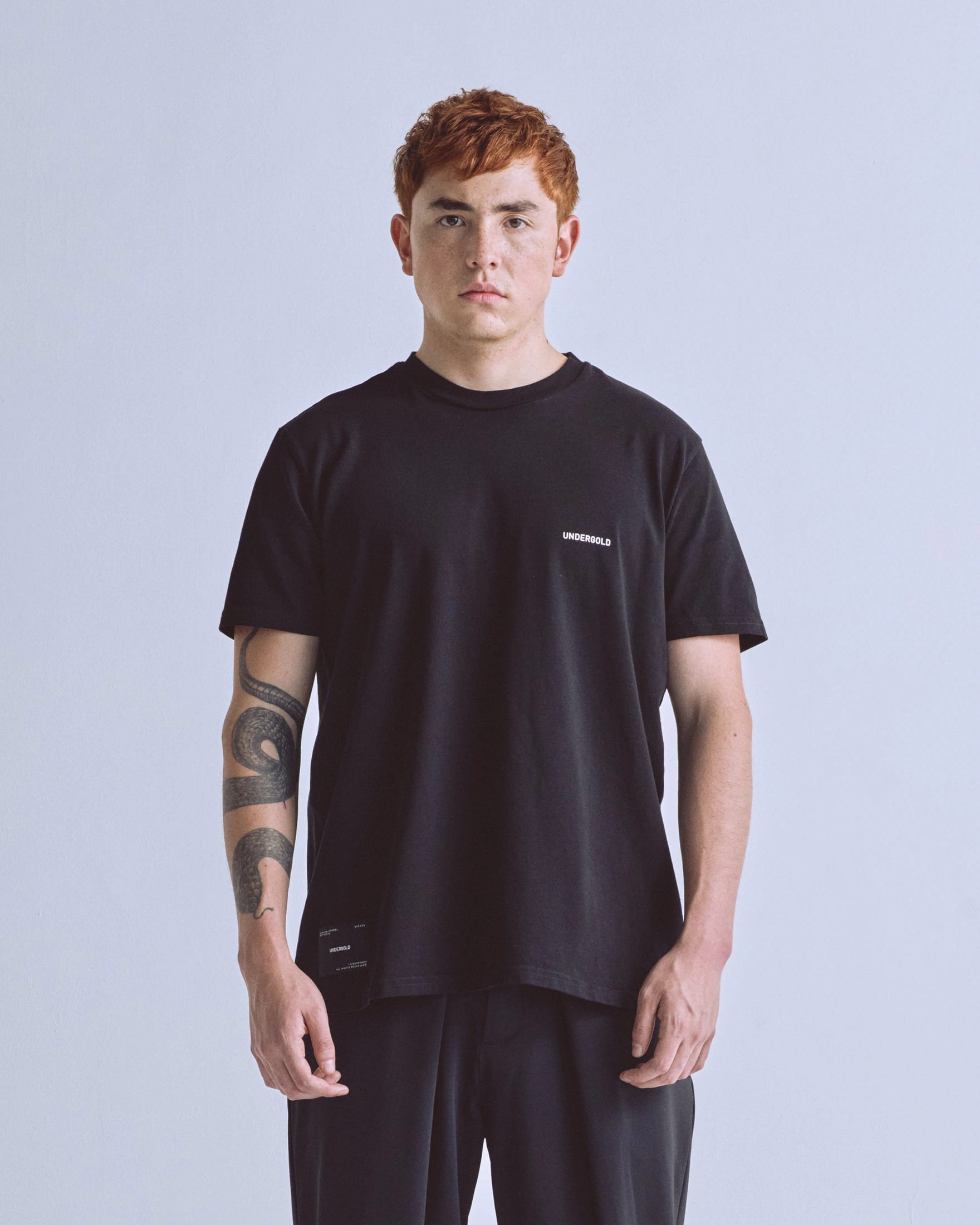 Basics Tiny Logo Regular Fit T-shirt Black - imagen 2