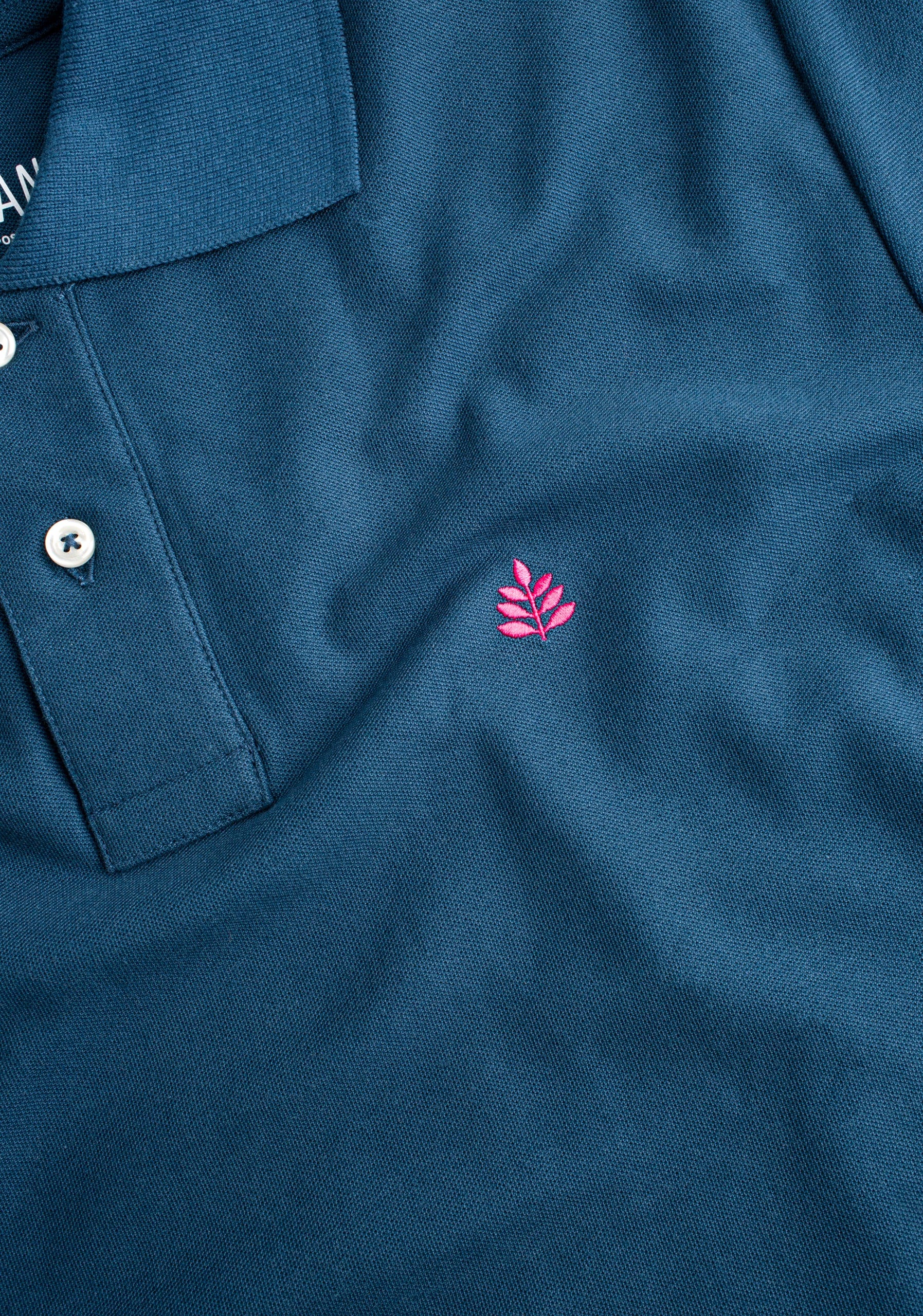 Camiseta Polo H L-Fuc Azul Petroleo - imagen 7
