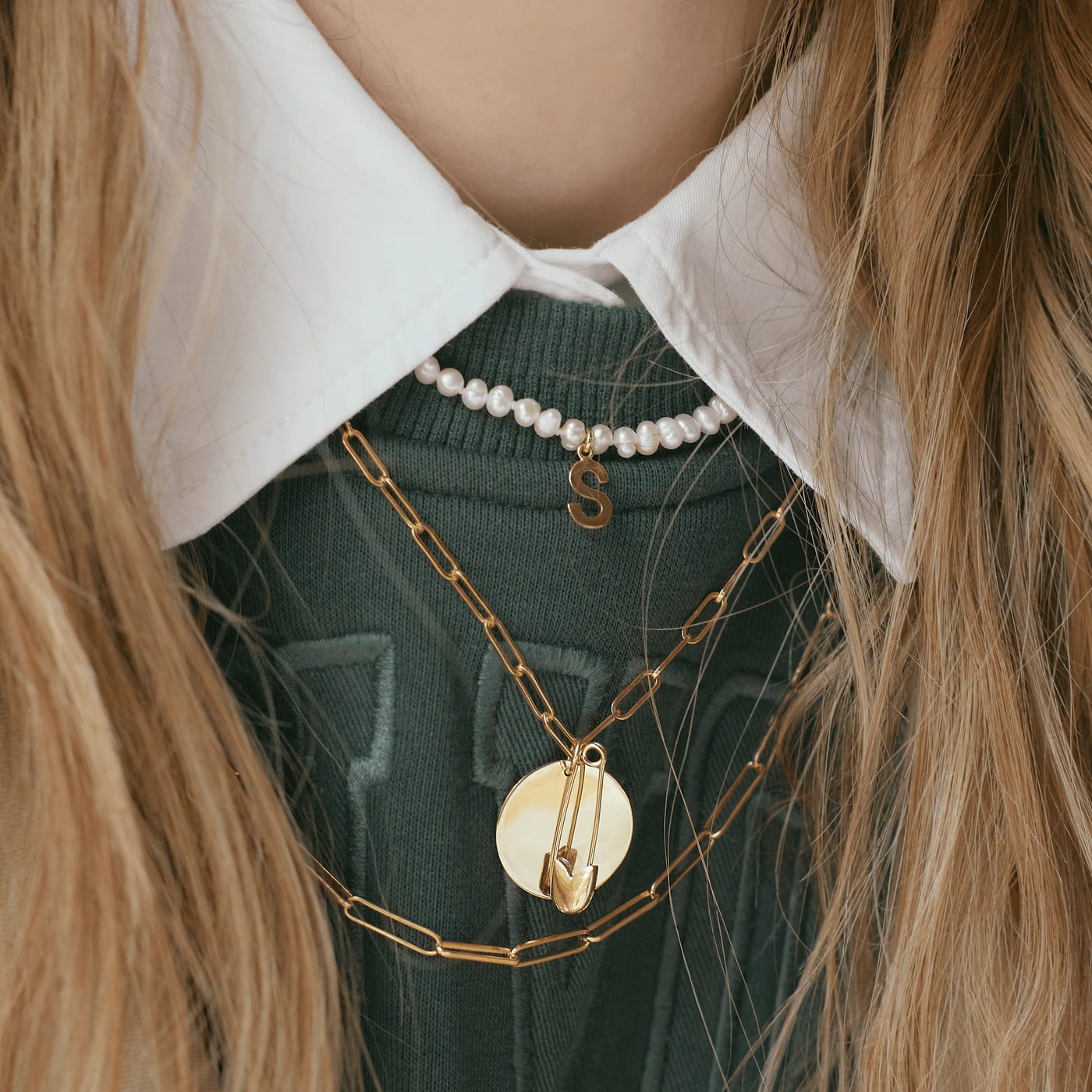 Cadena Personal Pearl Diamante - imagen 5