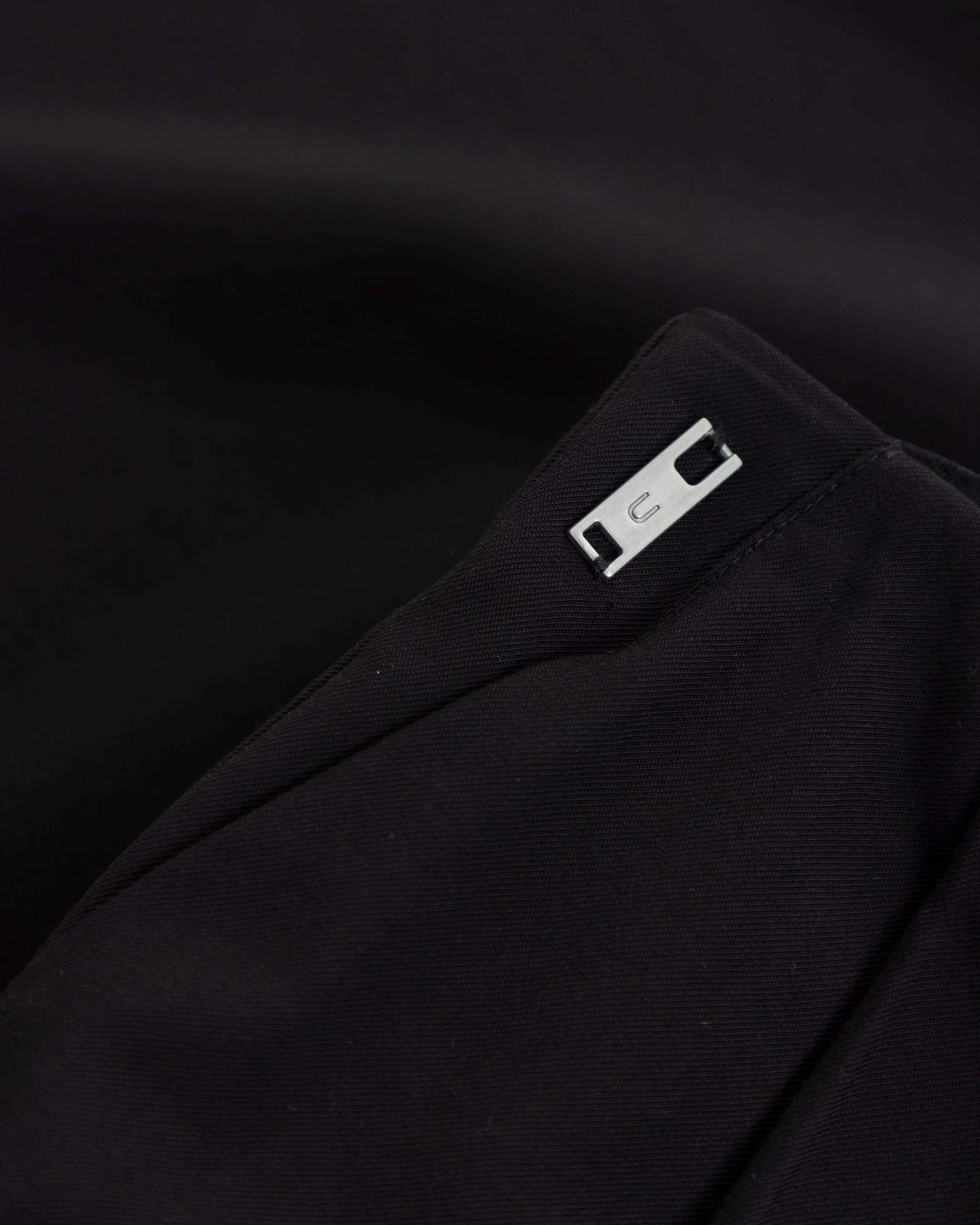 W Line Basic Wide Trousers Black - imagen 4