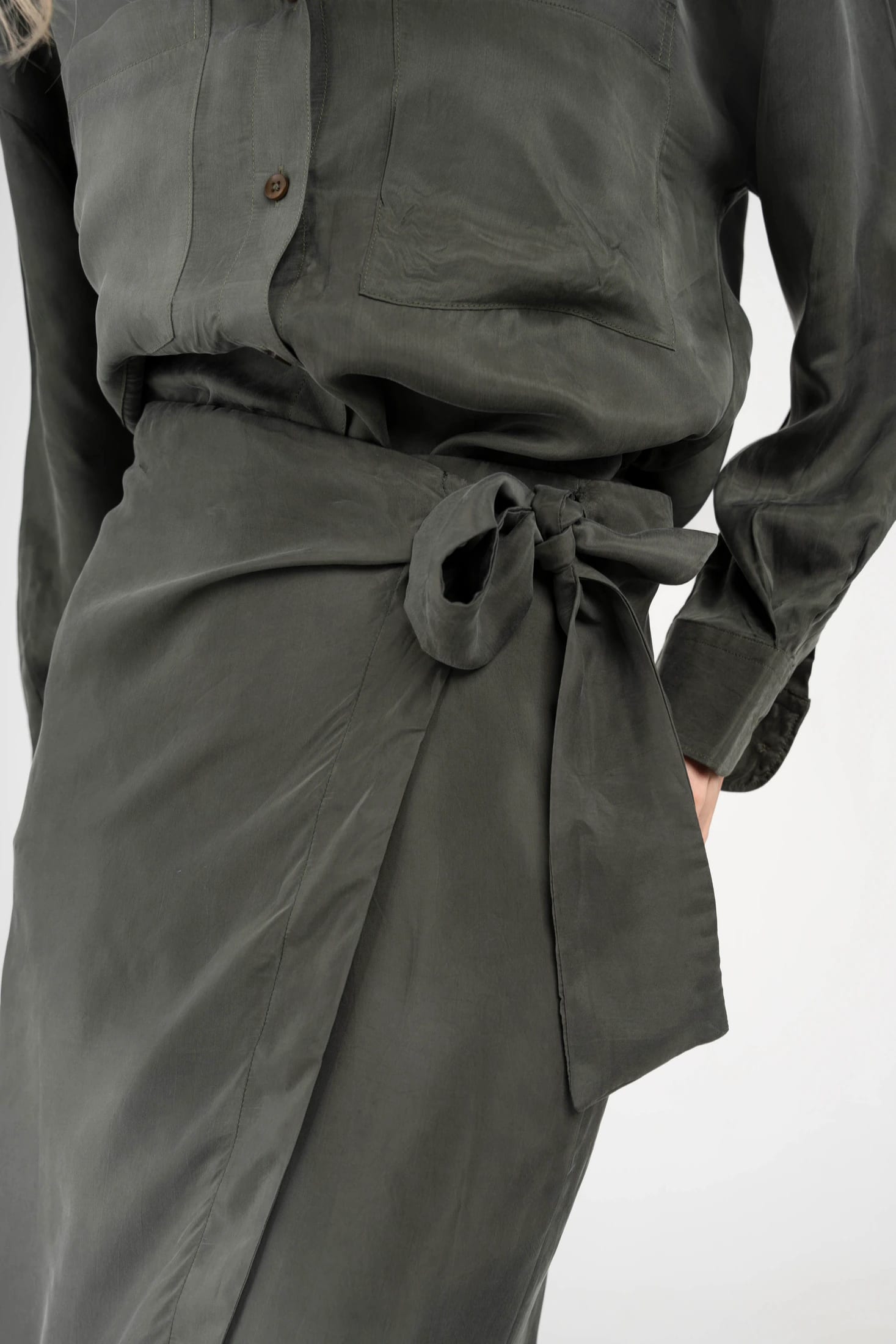The Cupro Wrap Skirt - imagen 6