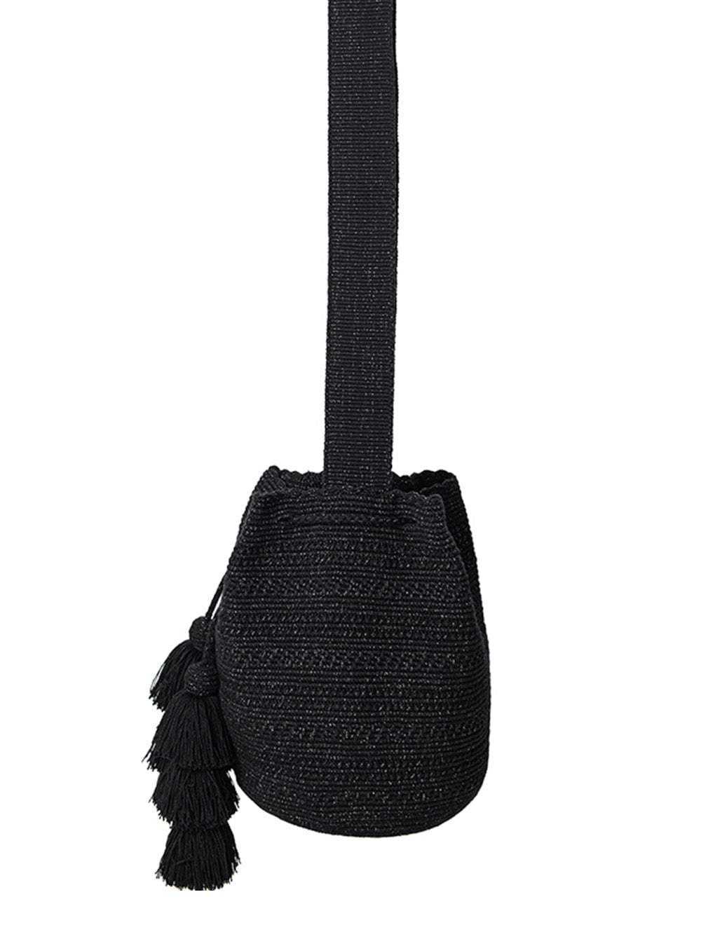 Mochila wayuu Shiiliwaiya Black - imagen 2