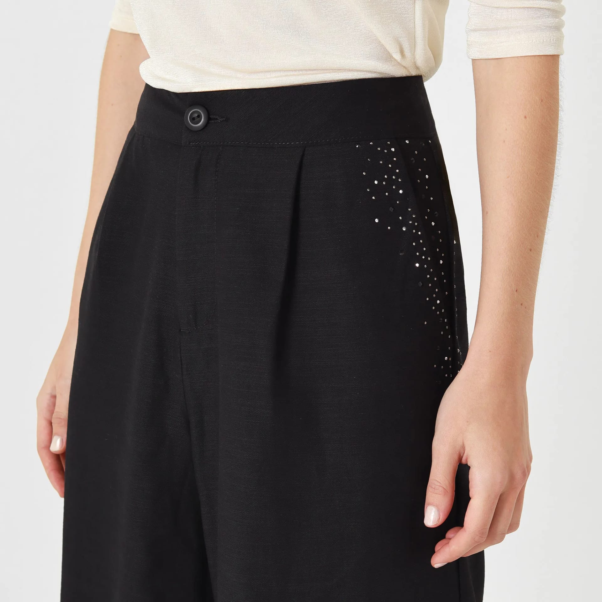 Pantalon Tiro Alto Bota Flare - imagen 5