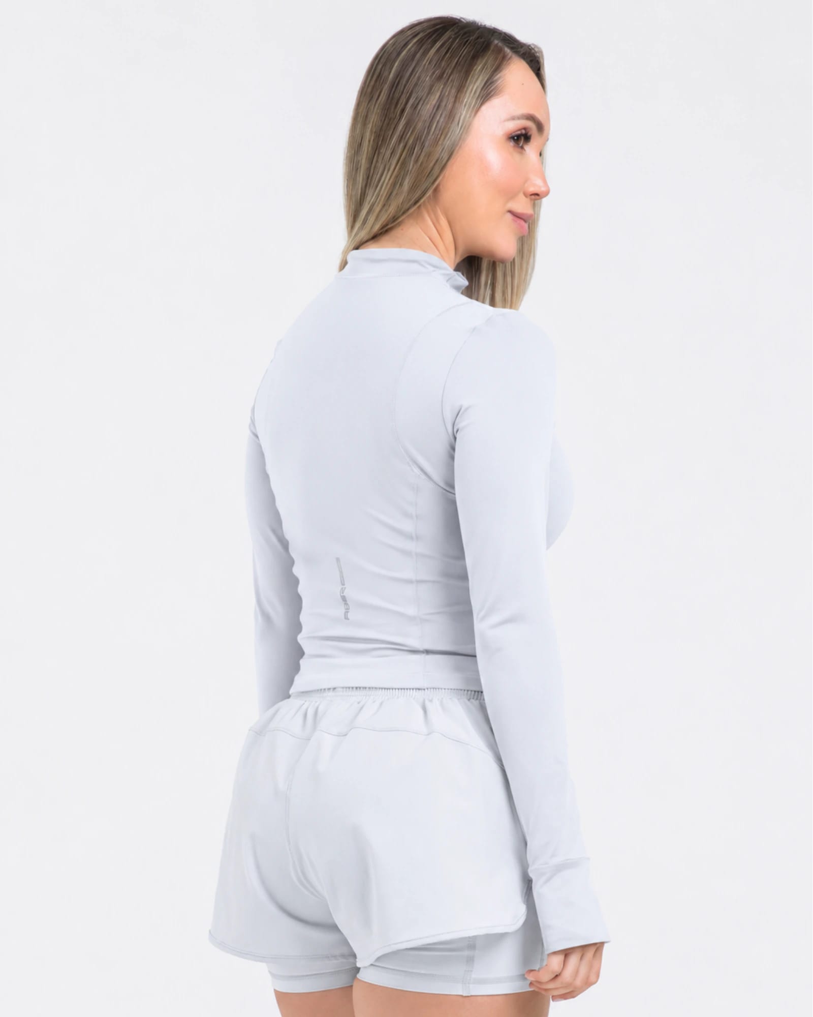 Chaqueta sculpt edge gris cloud outdoor FIBER - imagen 3