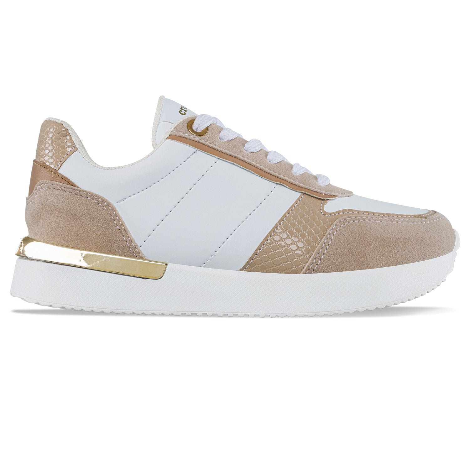 Tenis Urbanos Nuray Blanco-Rosa Croydon para Mujer - imagen 3