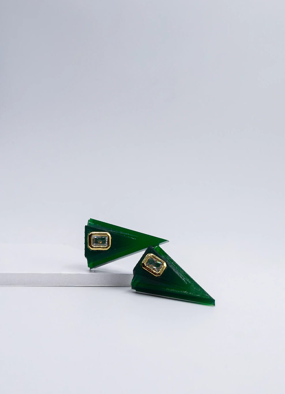 JVxTH - S GREEN EARRINGS - imagen 3