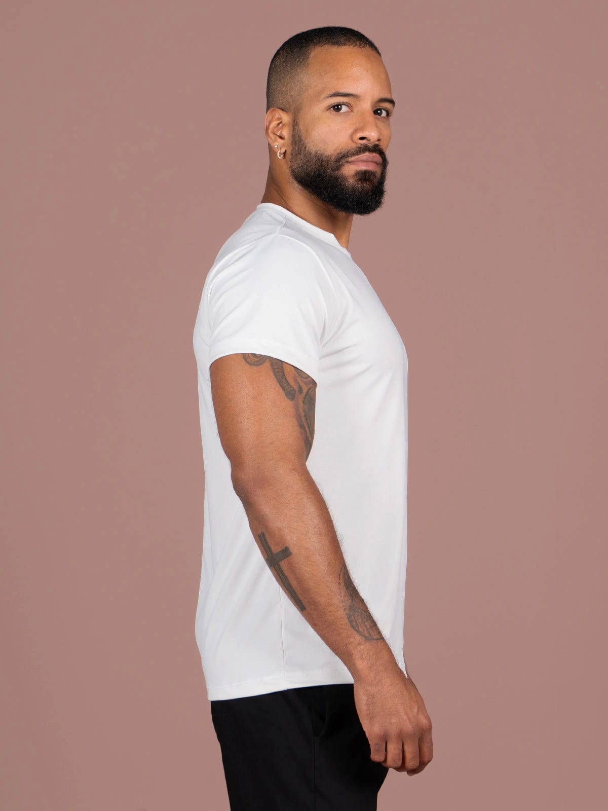 Camiseta basica hombre ibiza ivory - imagen 3