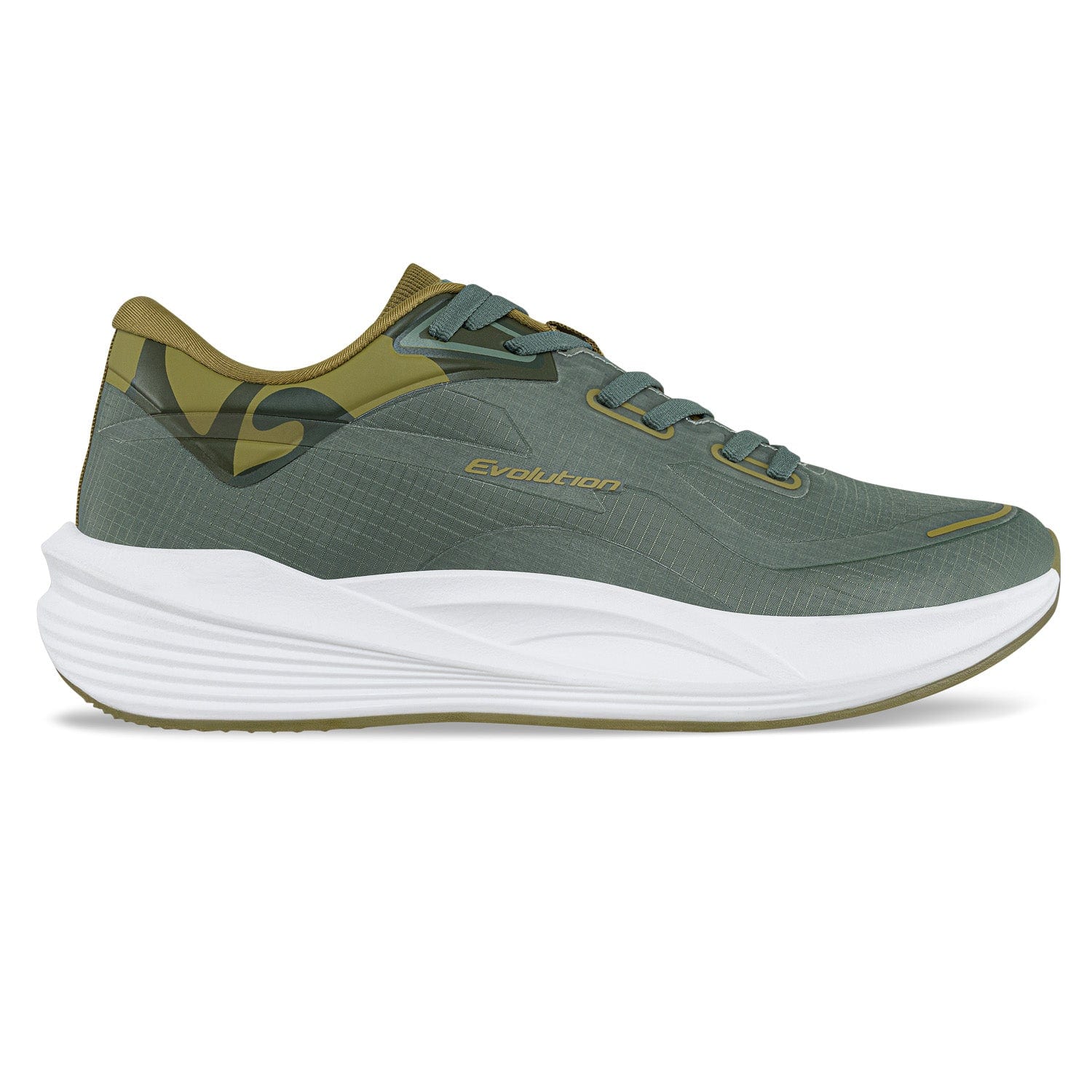 Tenis Running Wihop Gris-Café Croydon Para Hombre - imagen 2