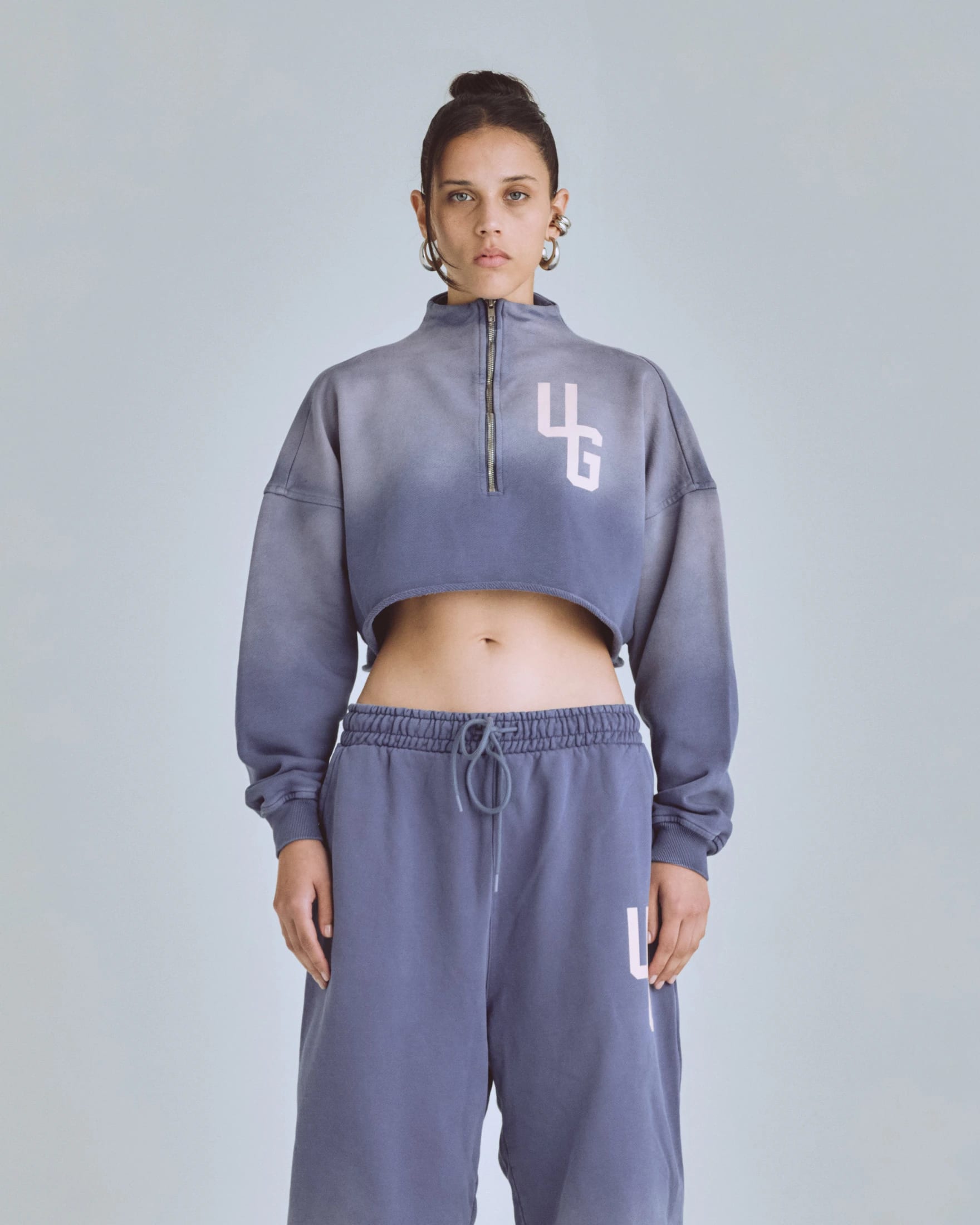 W Agnus Dei UG Crewneck Faded Purple - imagen 2