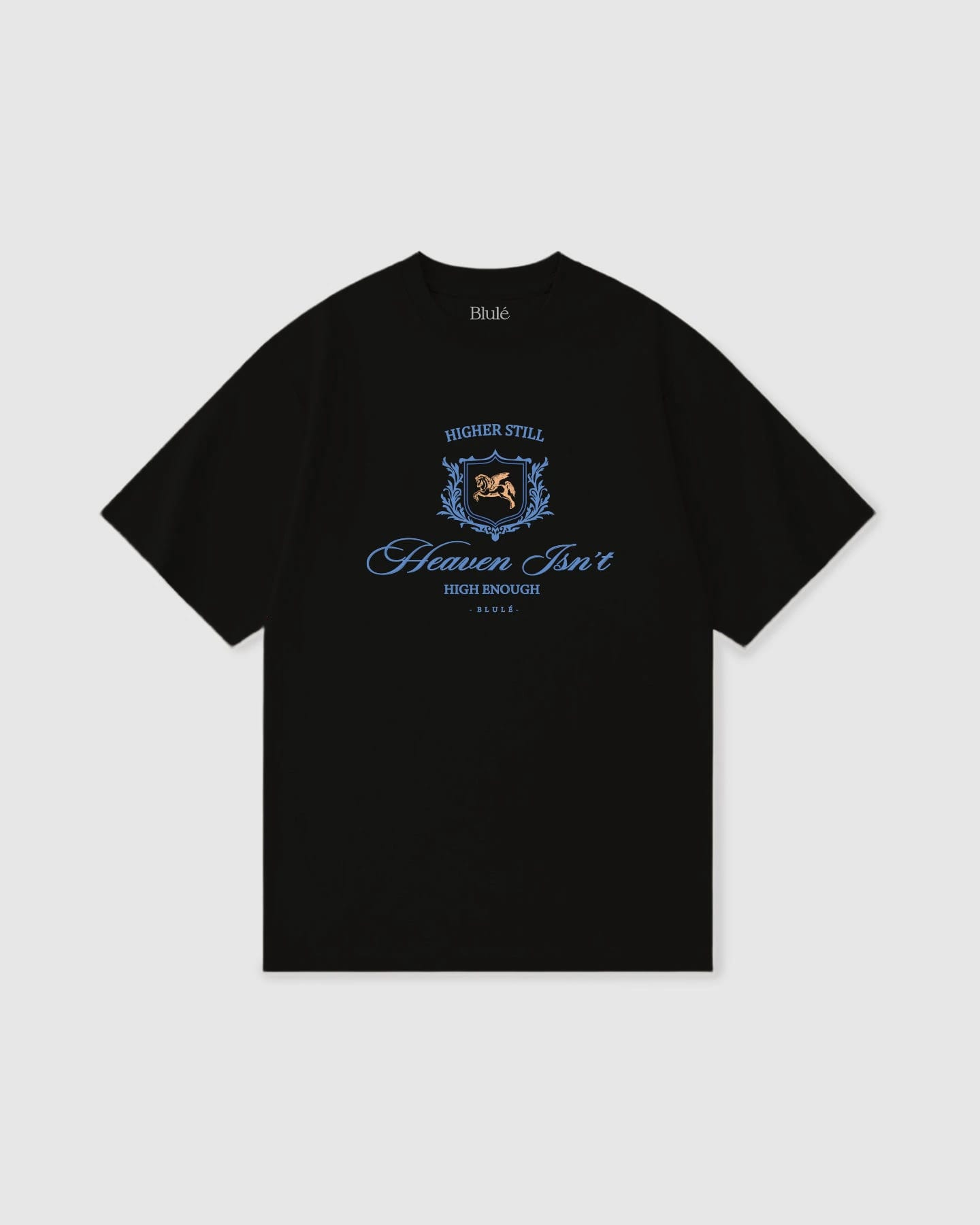 Oversized T Shirt Higher Still Black - imagen 1