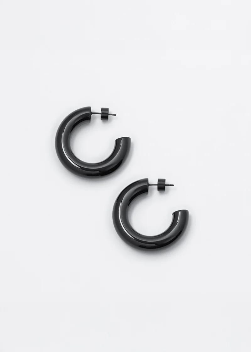 Menik Hoops Plateado - imagen 5