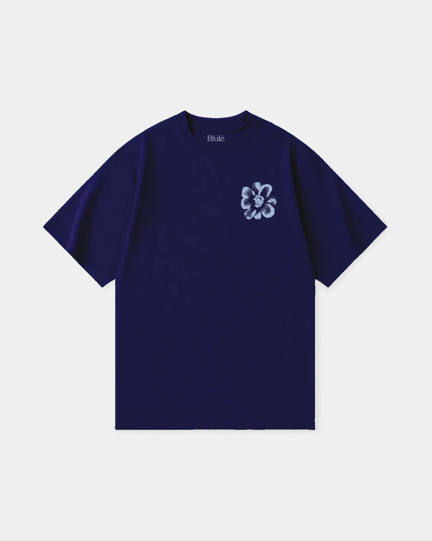 Oversized T Shirt Iridescence Sky Blue - imagen 3