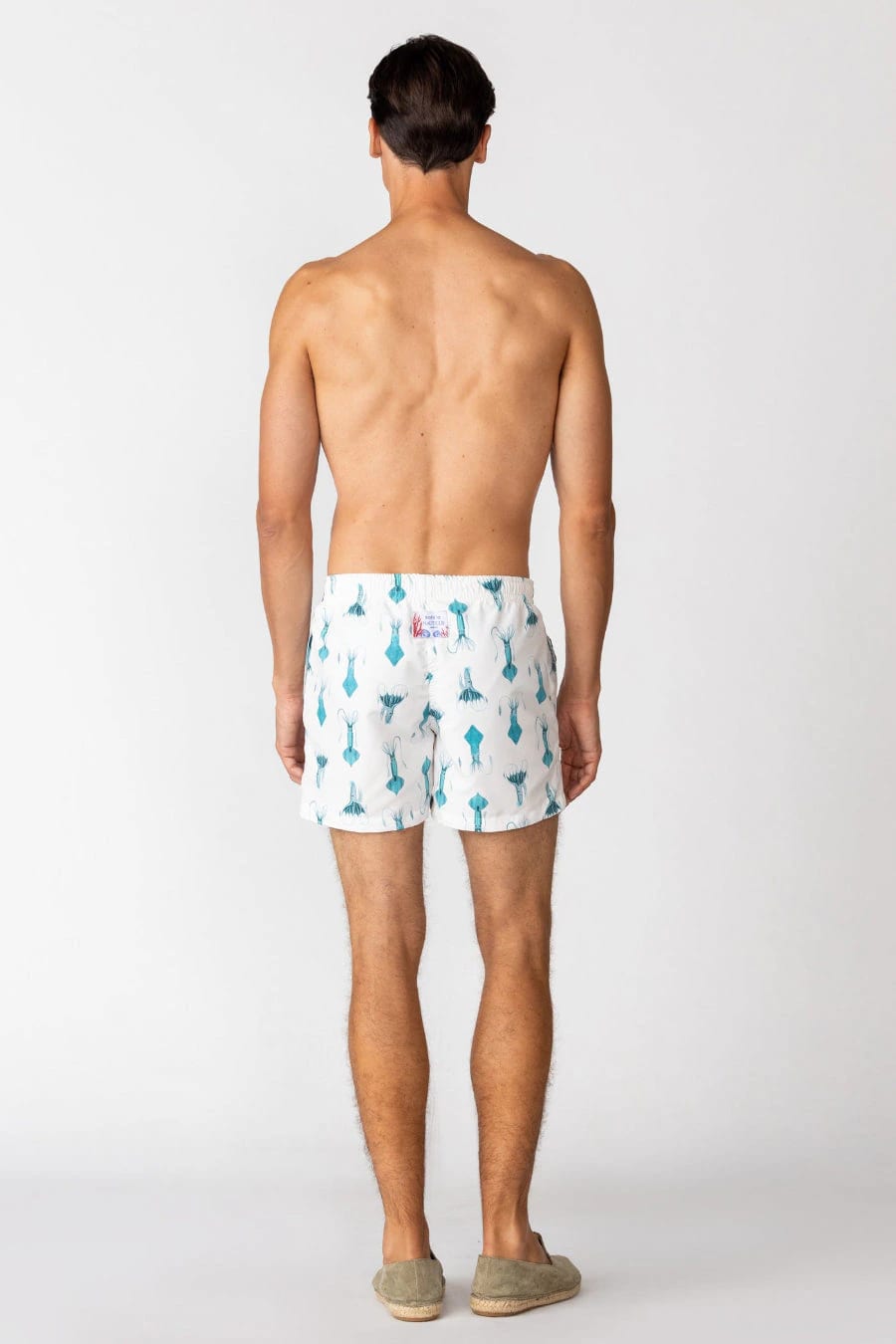 Men's swim trunk white egret - imagen 7