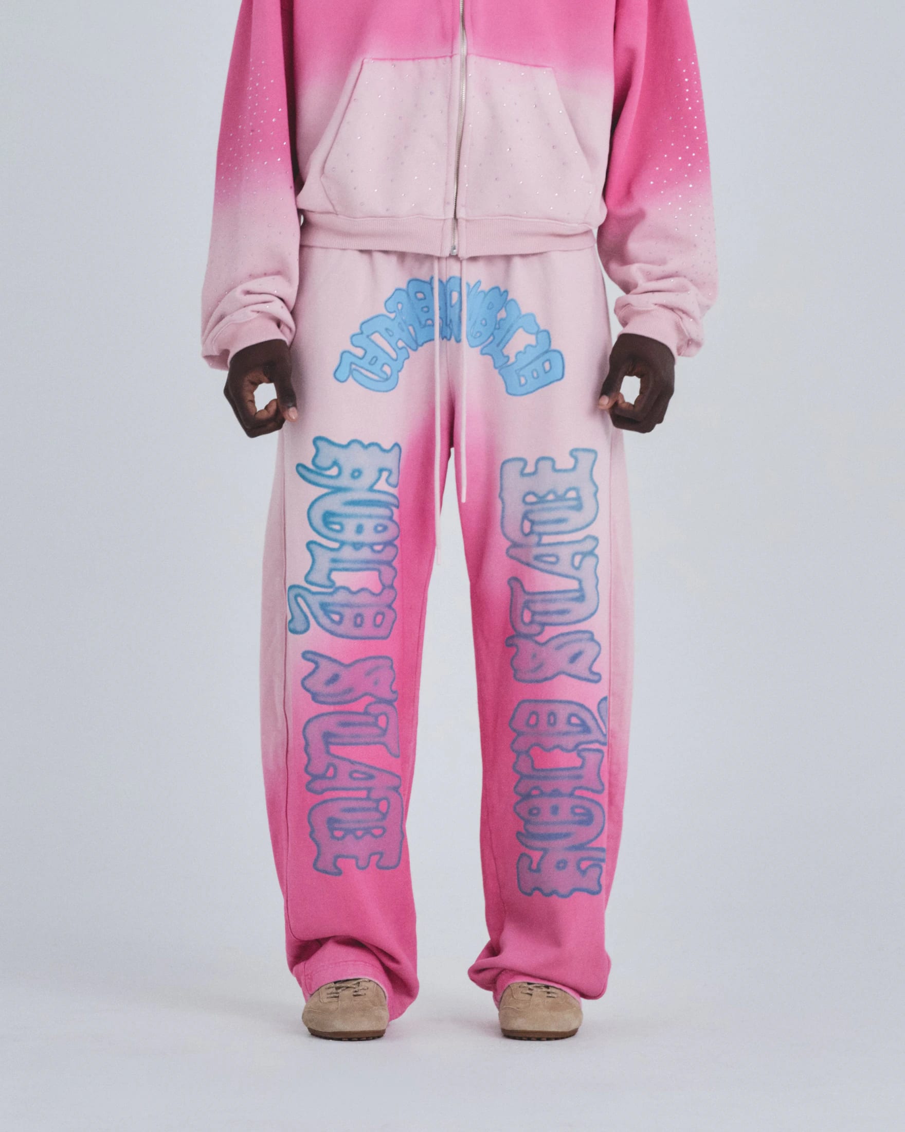 Holy State UNDRGLD Barrel Sweatpant Faded Pink - imagen 2