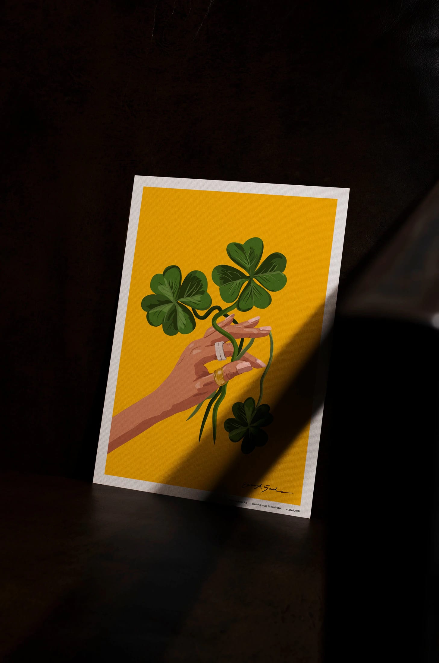 Poster Clovers | Enough Said - imagen 3