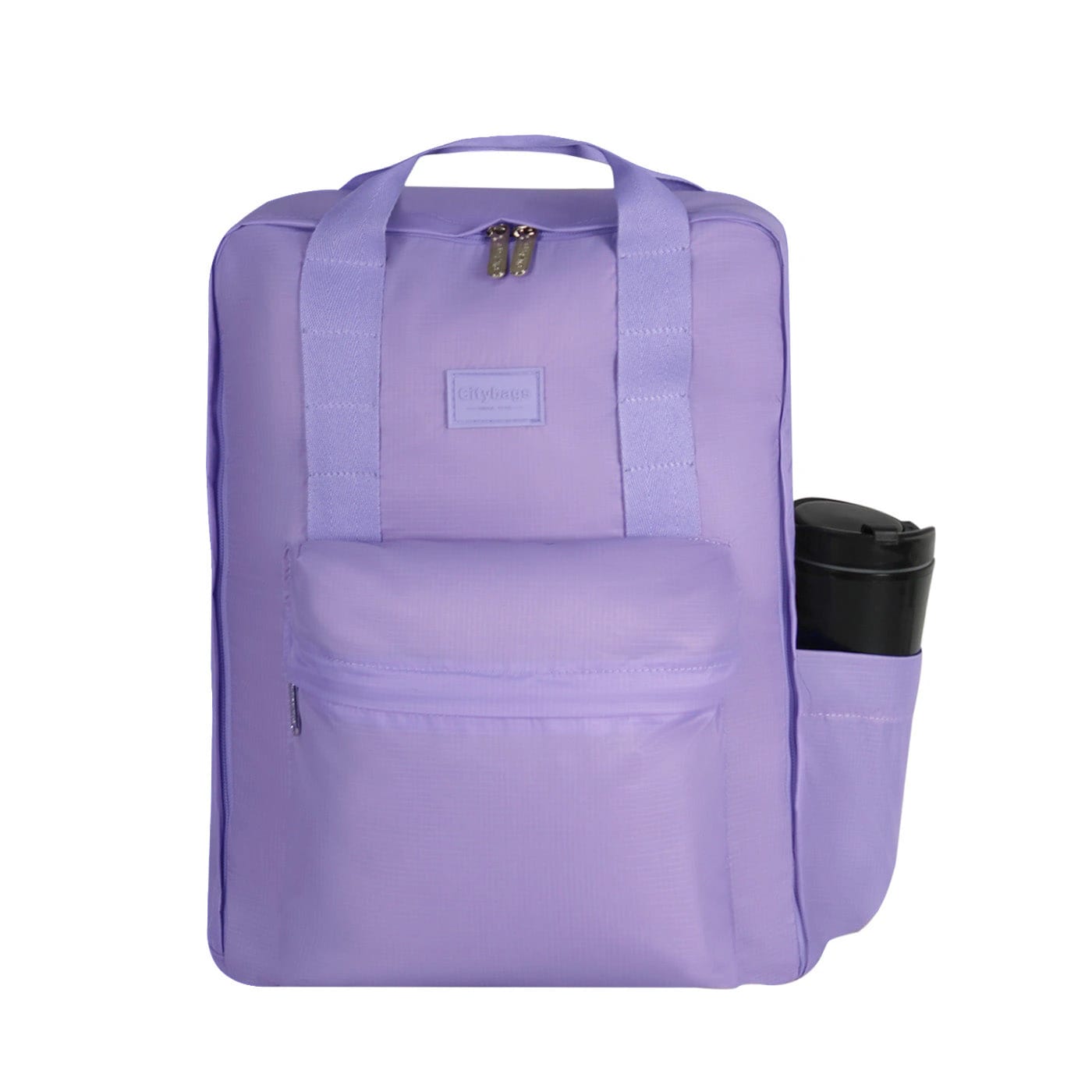 Morral Plegable Active Citybags Lila Ligero y Resistente - imagen 5