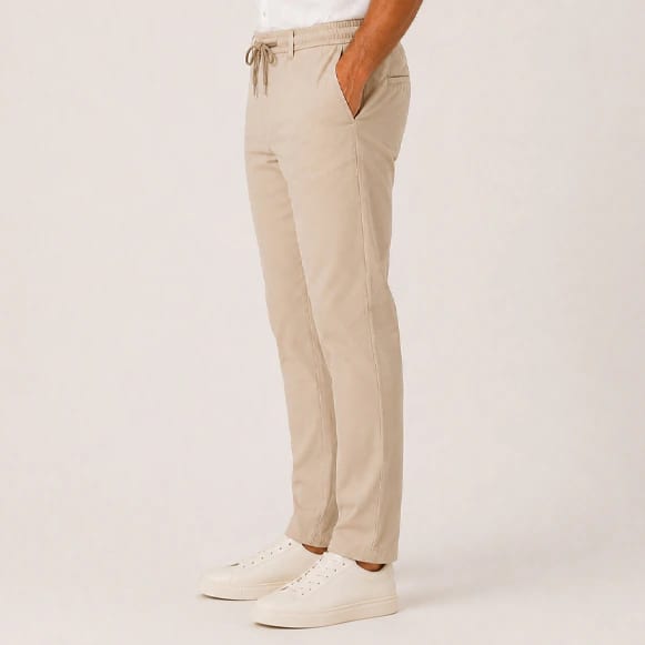 PANTALON RESORTADO 100% POLIESTER HOMBRE - imagen 6