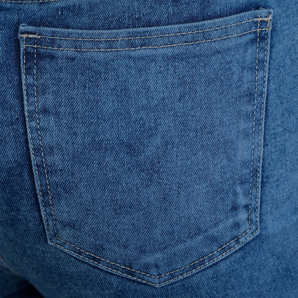Jeans Cargo Azul Mujer - imagen 10