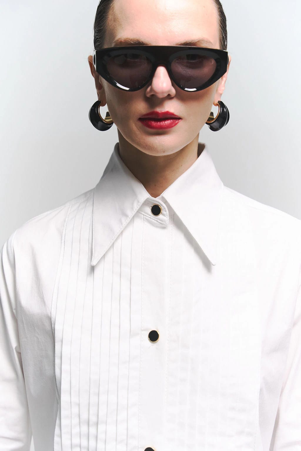 Blusa Smoking Marfil - imagen 1