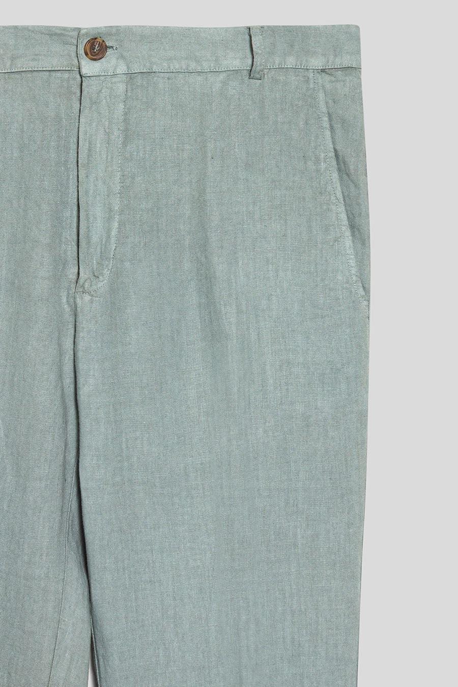 Men's linen pants grey donato - imagen 4