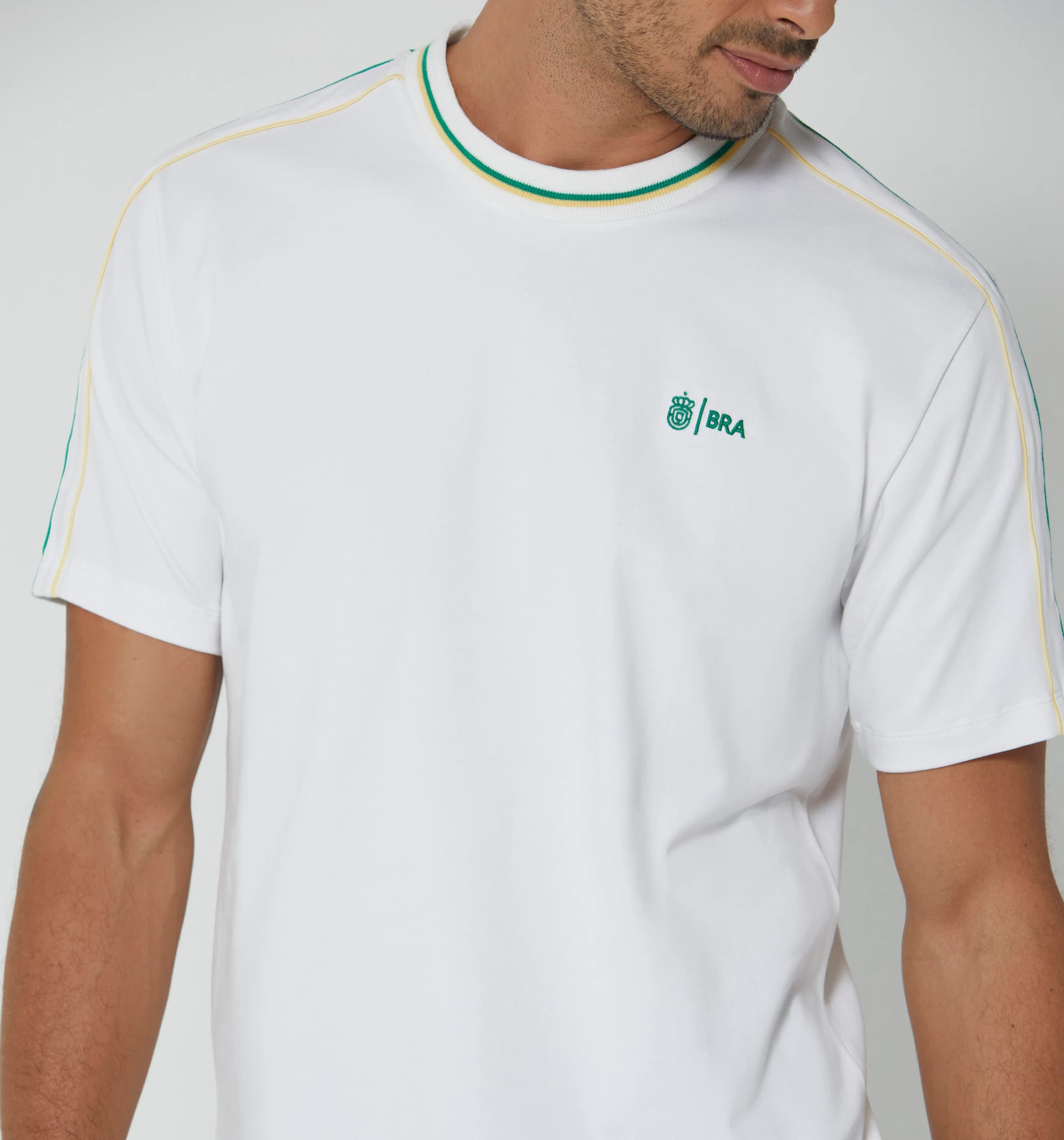 Camiseta para hombre mundial brasil - imagen 4