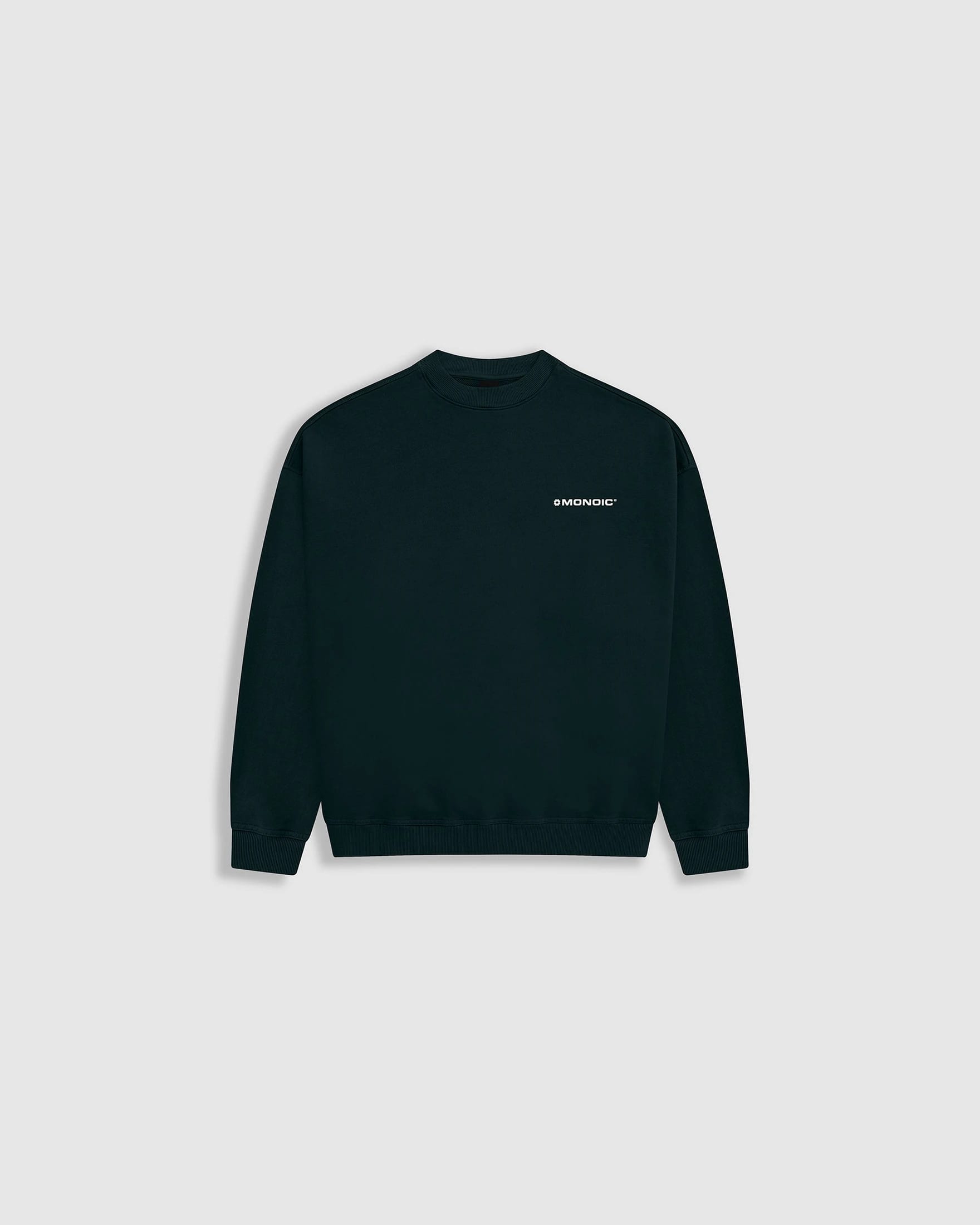 Crewneck Oversized Básico V4 - Forest Green - imagen 1