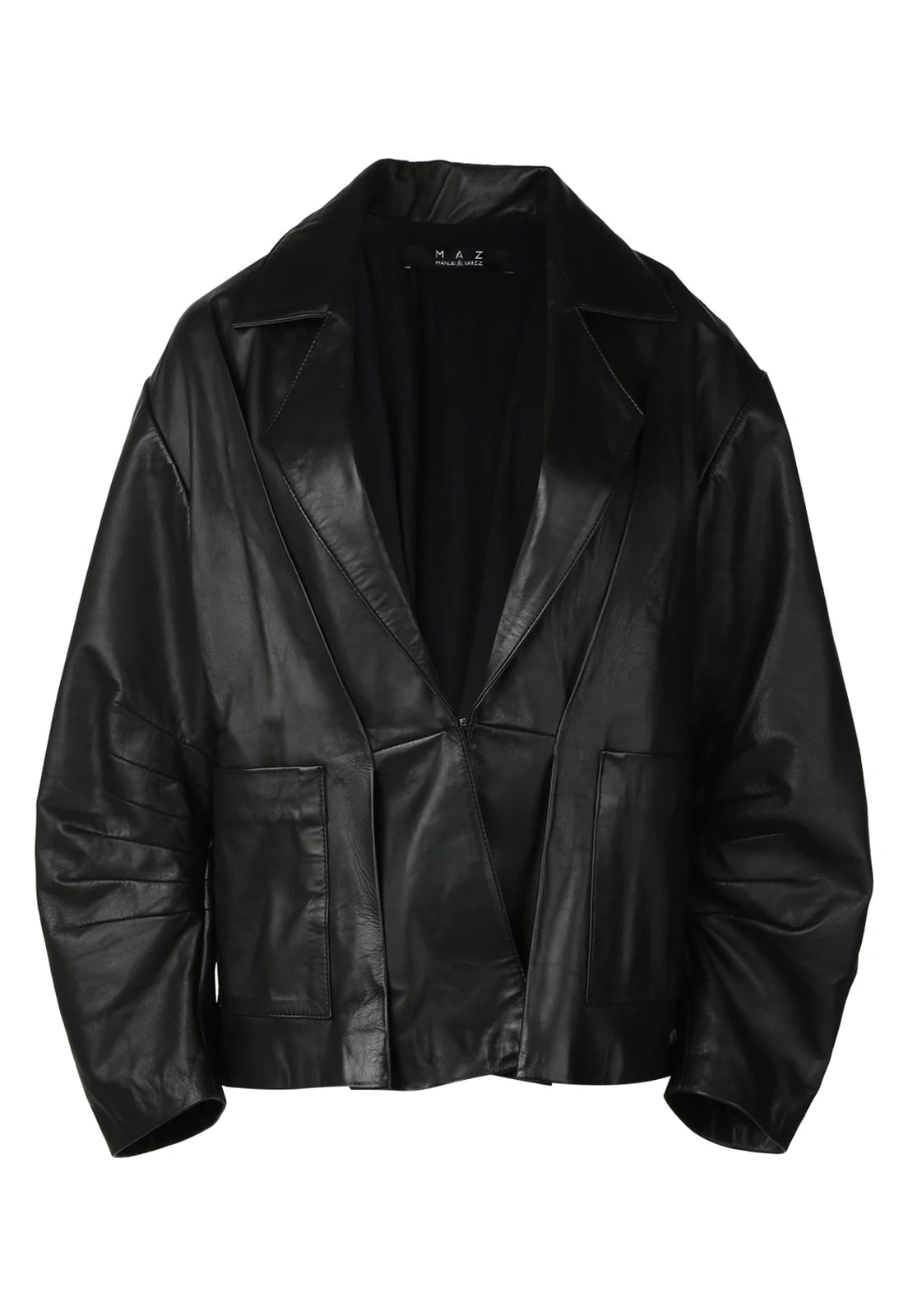 FURROWS LEATHER BLAZER - imagen 1