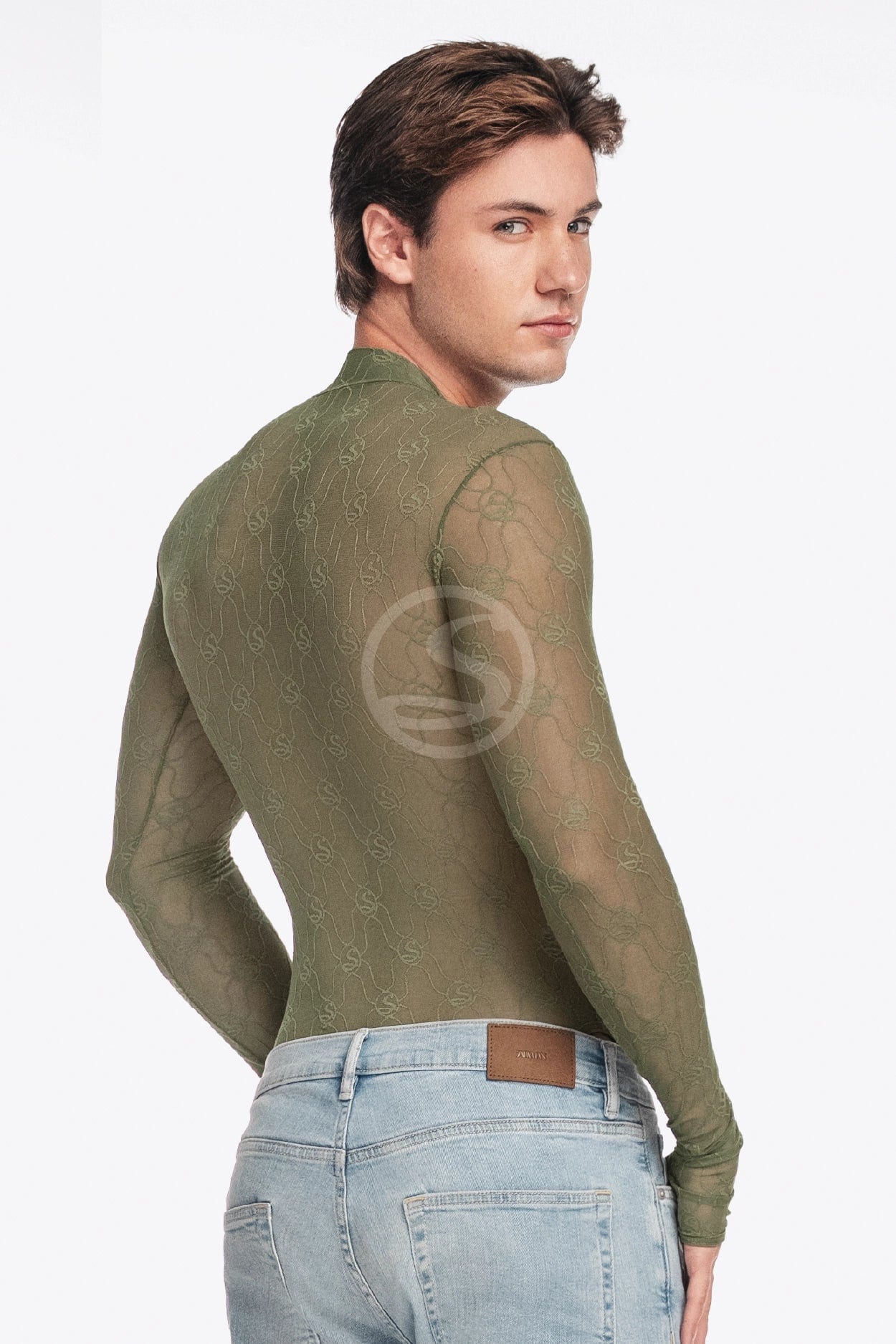 Mesh Linaje Verde Santísimas Men Ref. S-669 - imagen 2