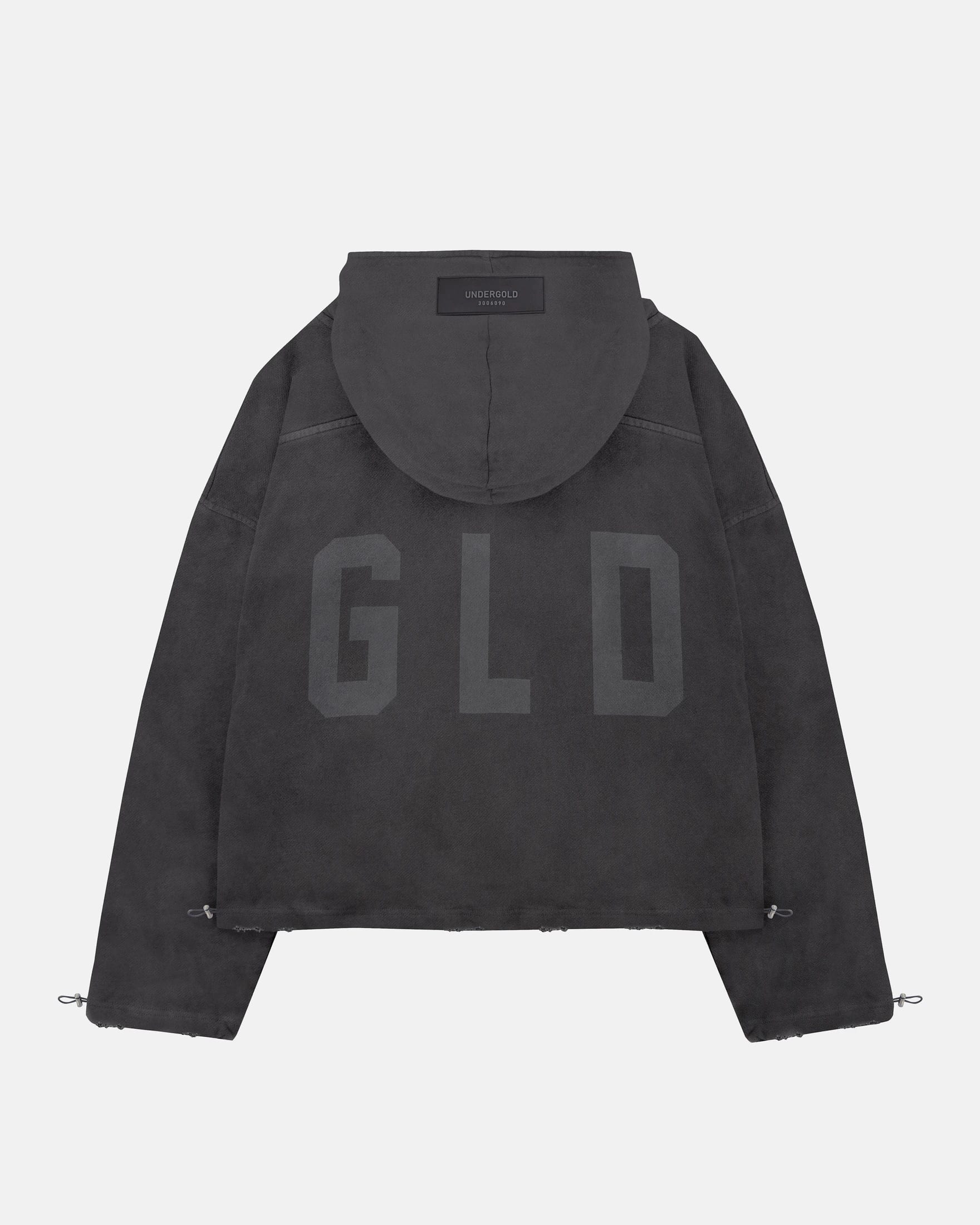 Palace UNDGLD Hoodie Vintage Black - imagen 3