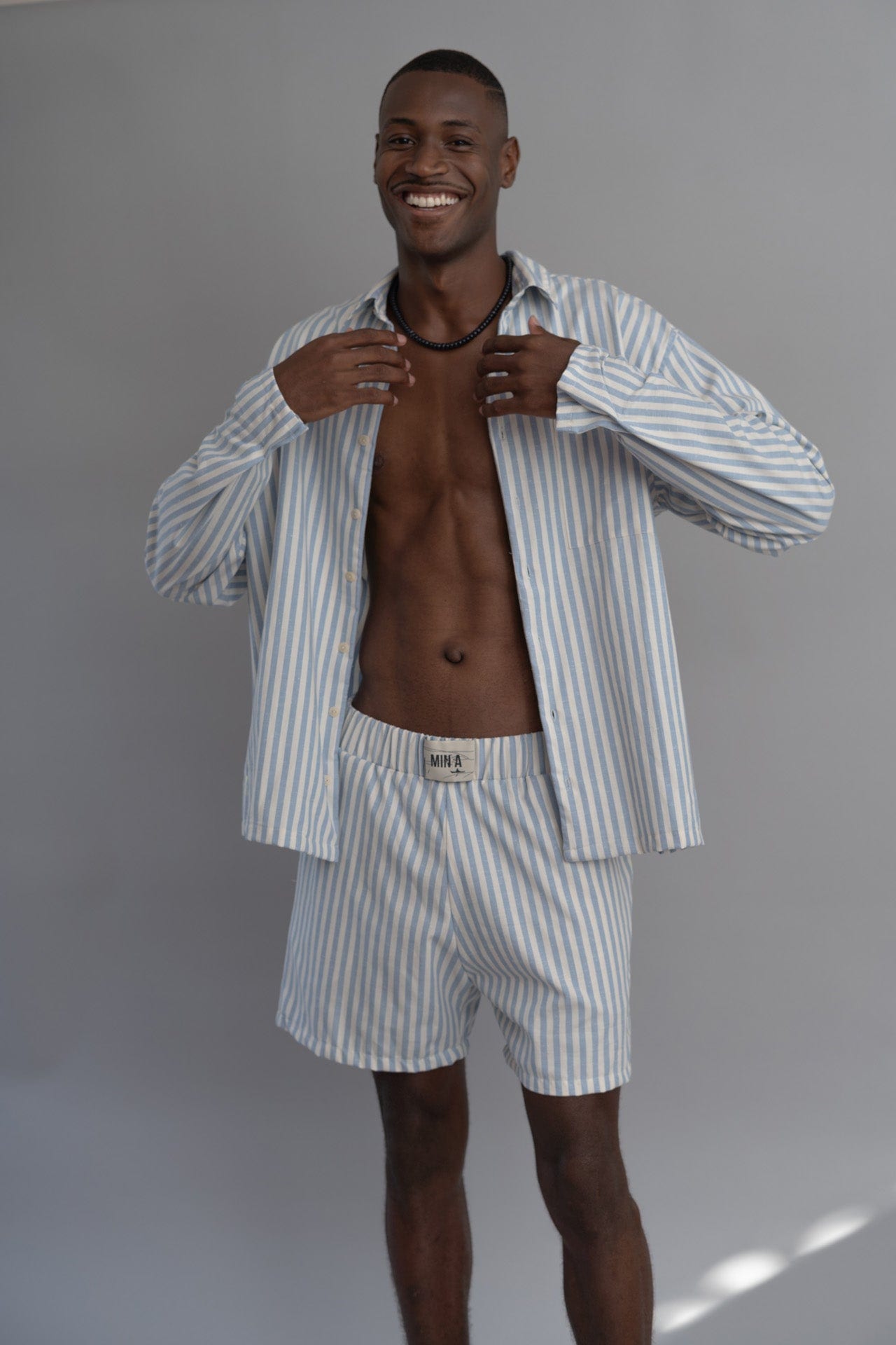 Boxer Shorts Celeste - imagen 1