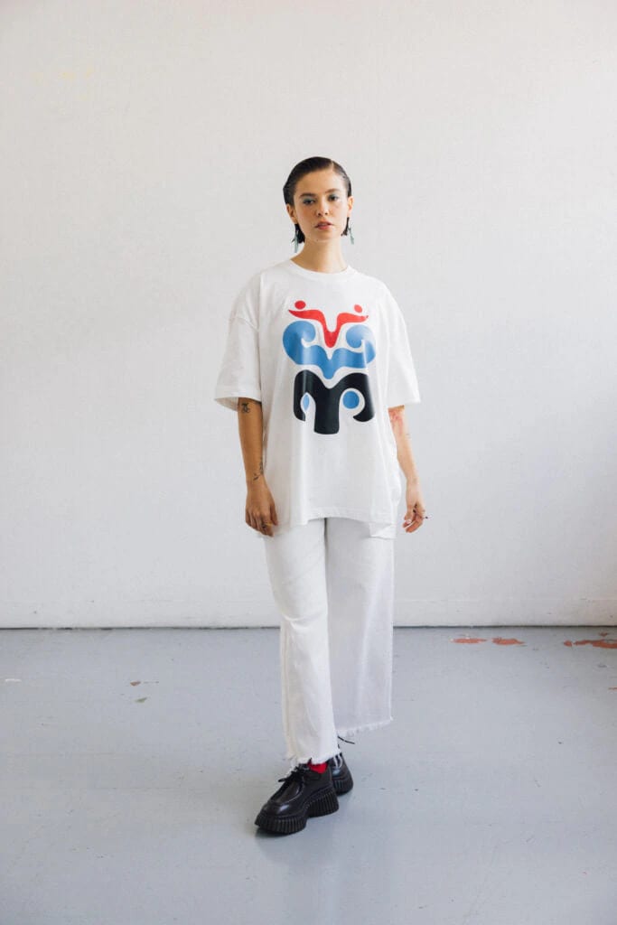 T-shirt Oversize Flor-Mariposa - imagen 6