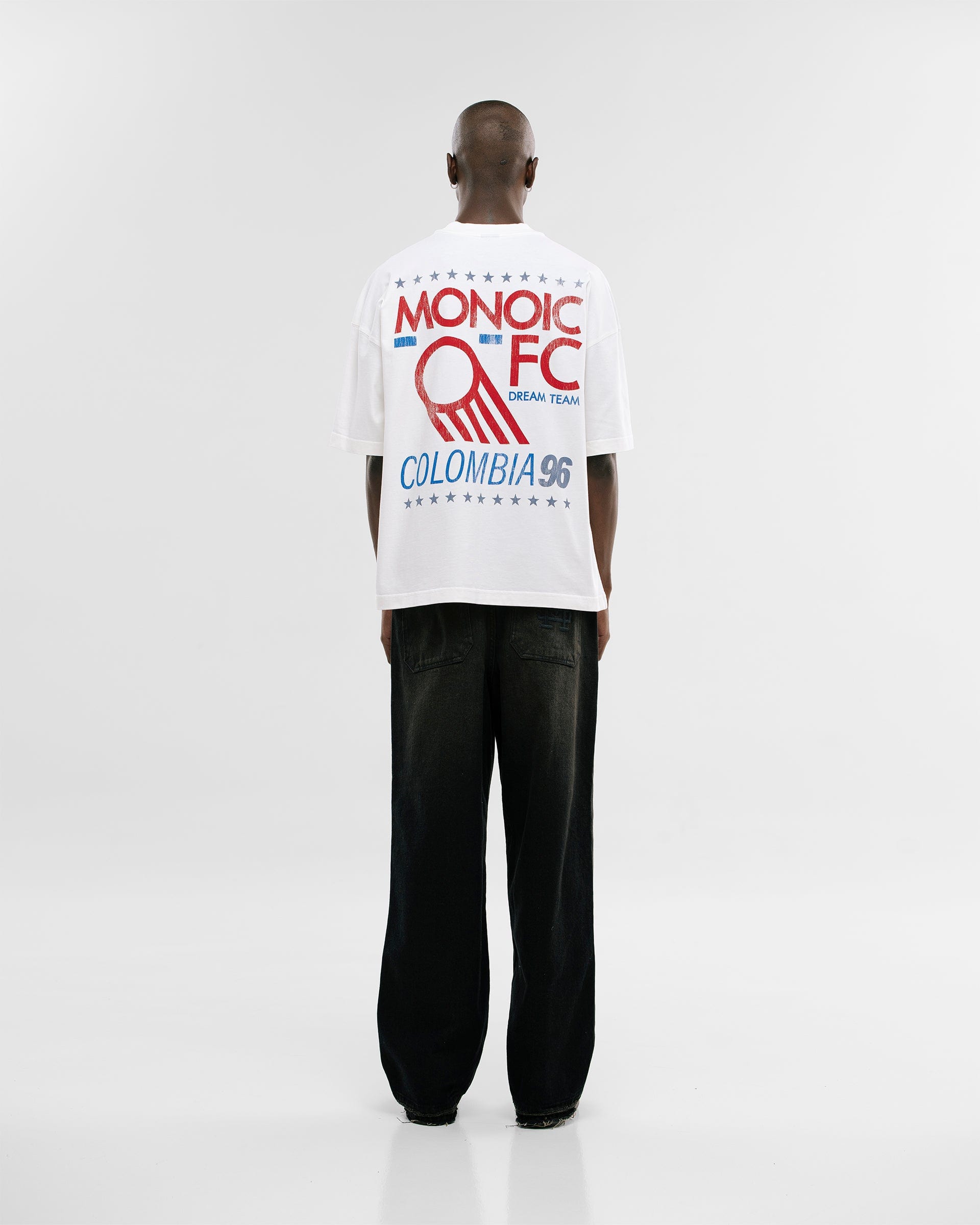 Camiseta Boxy Fit MONOIC F.C - Off White - imagen 4
