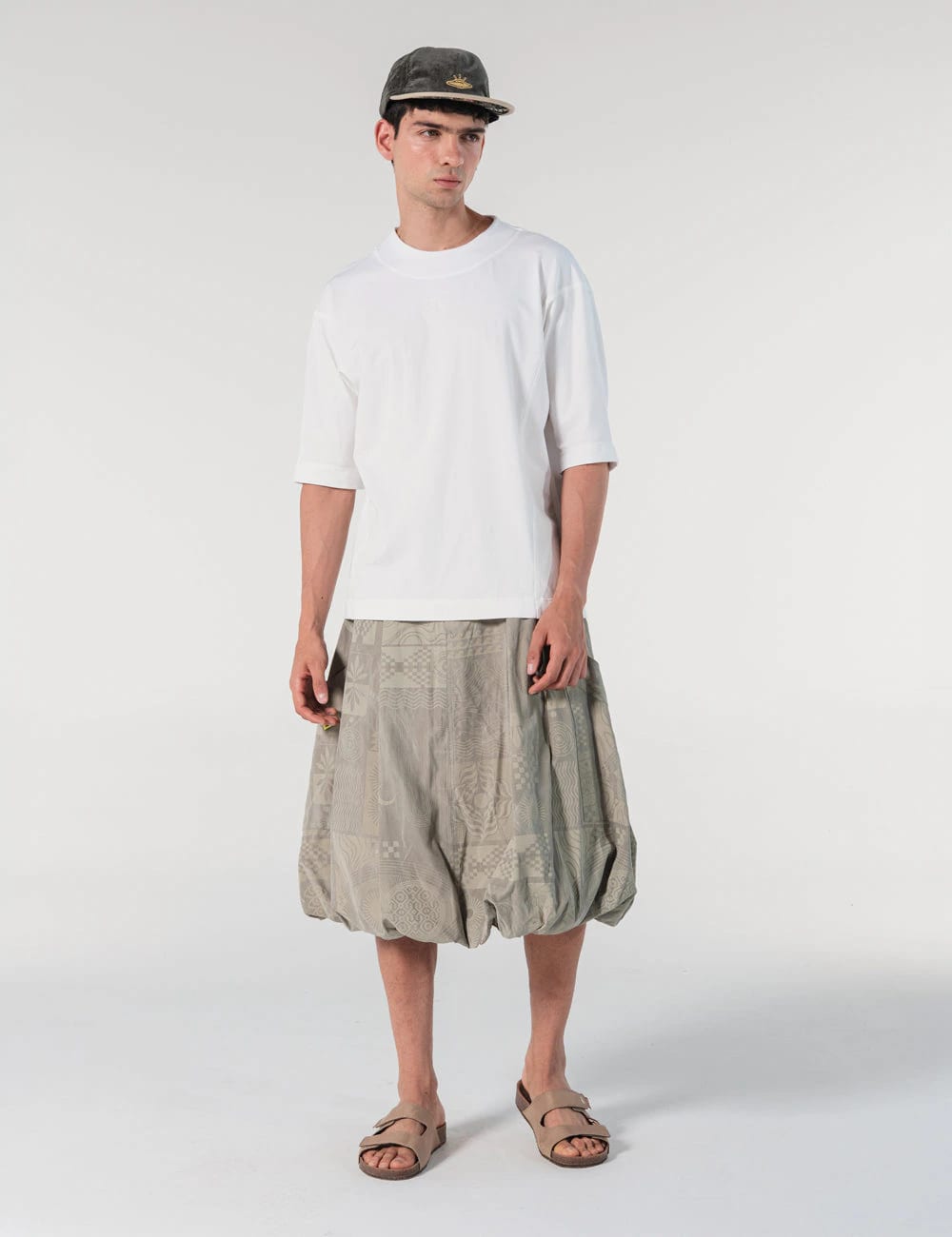 Falda Bombacha Ser Oliva Unisex - imagen 2
