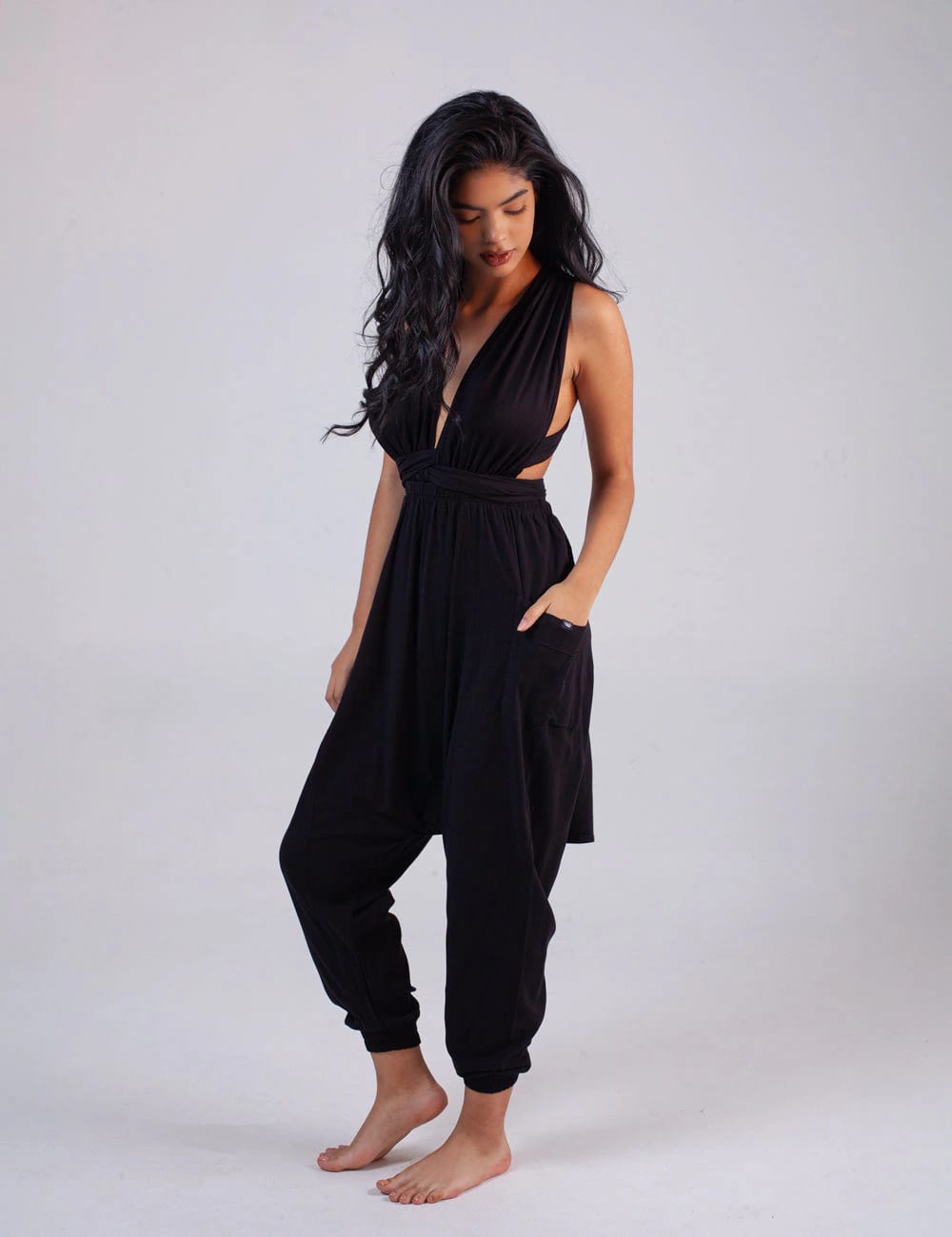Jumper Tiras Ajustables Convert Negro Mujer - imagen 2