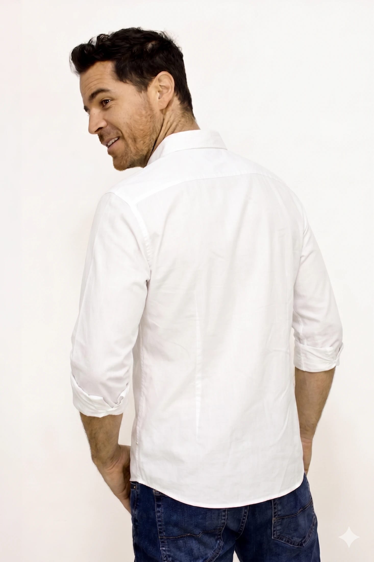 Camisa Blanca Para Hombre - imagen 3