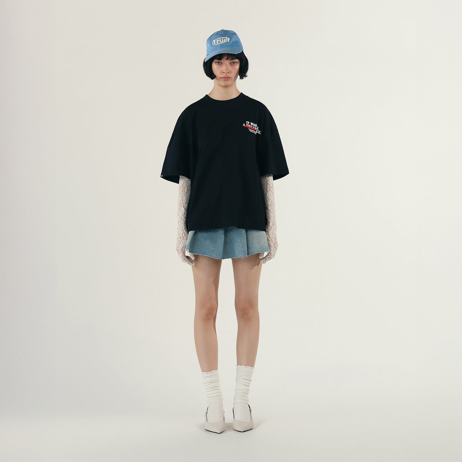 Dream True Boxy T-Shirt - Black - imagen 3
