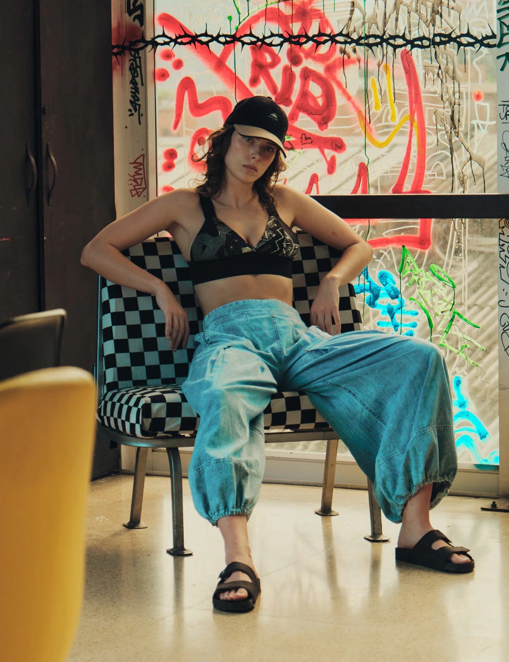 Pantalón Loose Fit Cielo Denim Mujer - imagen 1